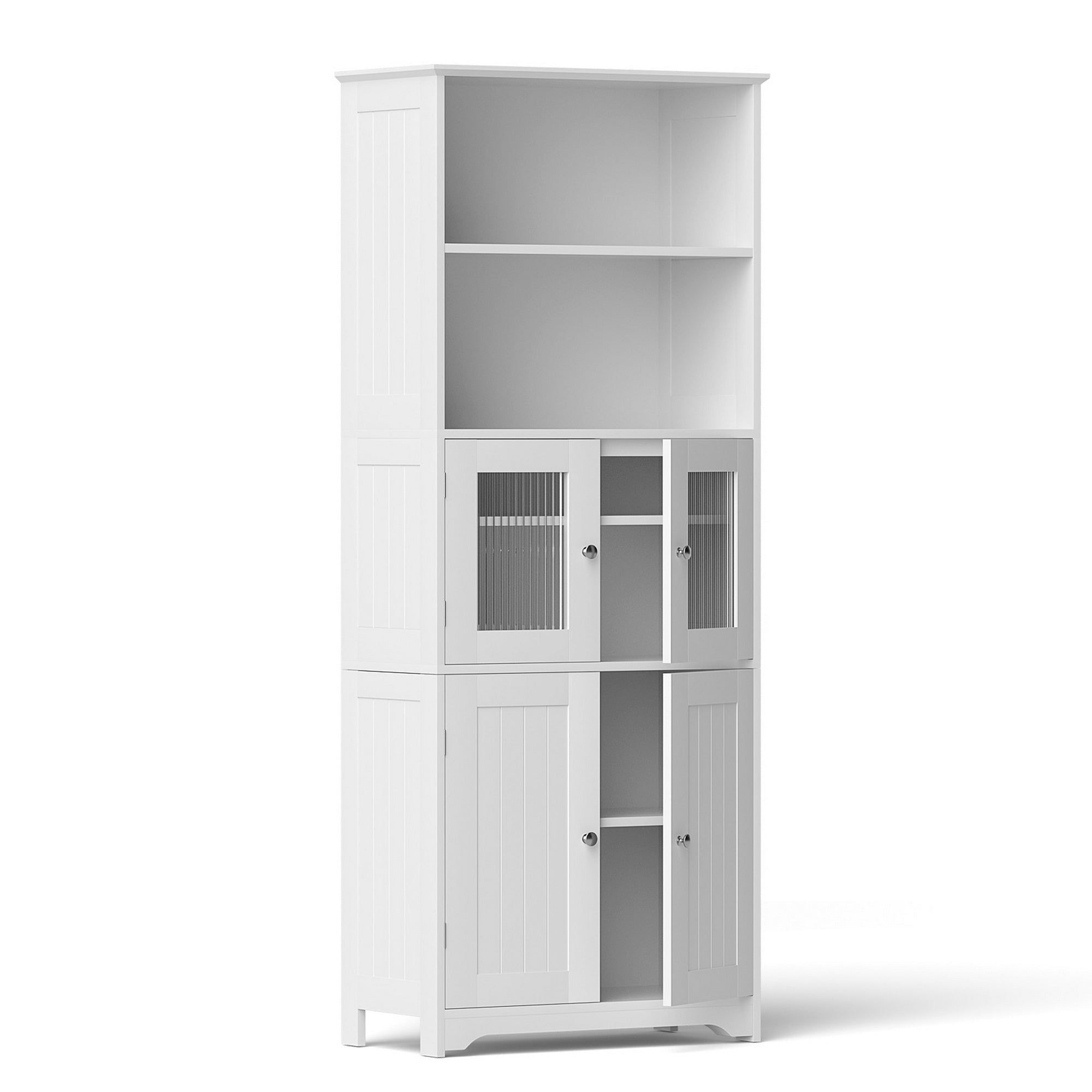 Buffet Sideboard Cabinet Pantry Kitchen Bathroom Storage Cupboard 160cm - Furniture > Dining > Buffets & Sideboards - Rivercity House & Home Co. (ABN 18 642 972 209) - Affordable Modern Furniture Australia