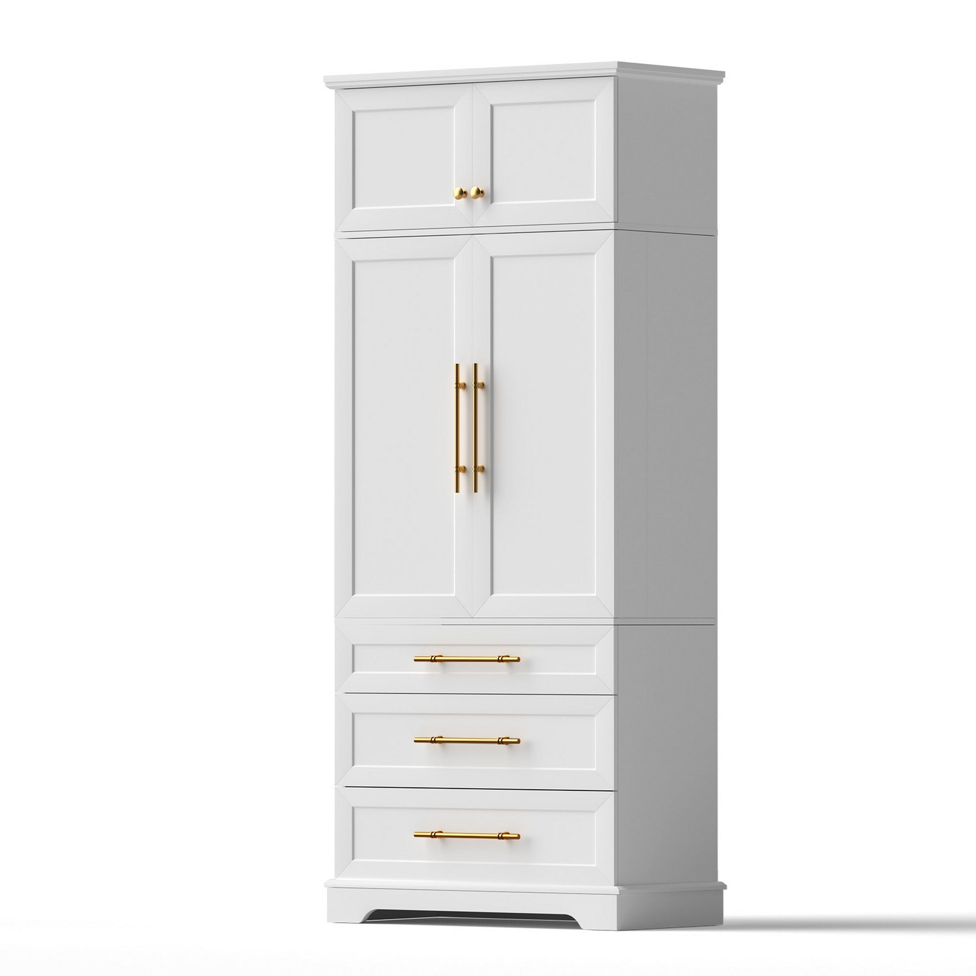 Buffet Sideboard Cabinet Pantry Kitchen Storage Cupboard Drawers Doors - Furniture > Dining > Buffets & Sideboards - Rivercity House & Home Co. (ABN 18 642 972 209) - Affordable Modern Furniture Australia