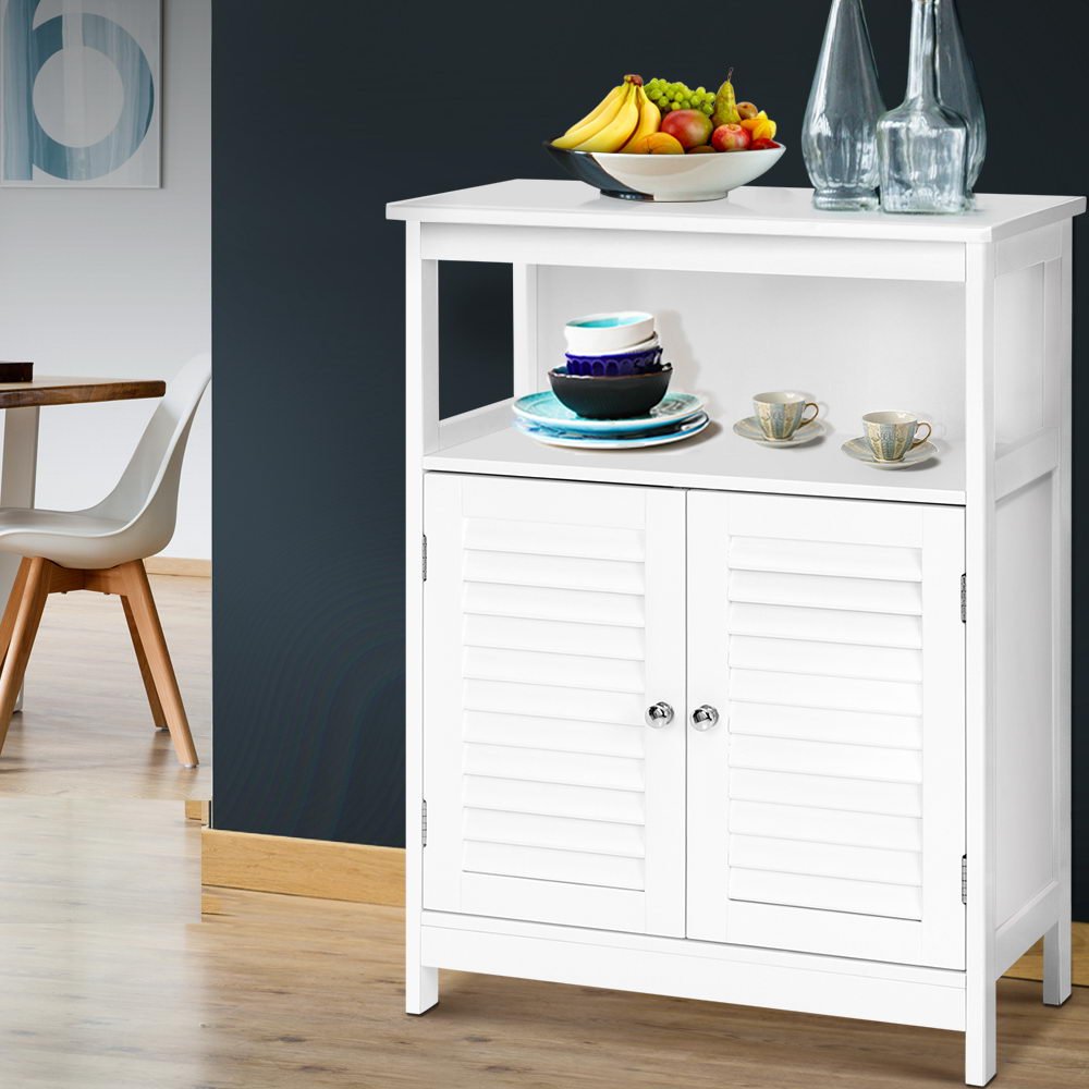 Buffet Sideboard White - Rivercity House & Home Co. (ABN 18 642 972 209) - Affordable Modern Furniture Australia