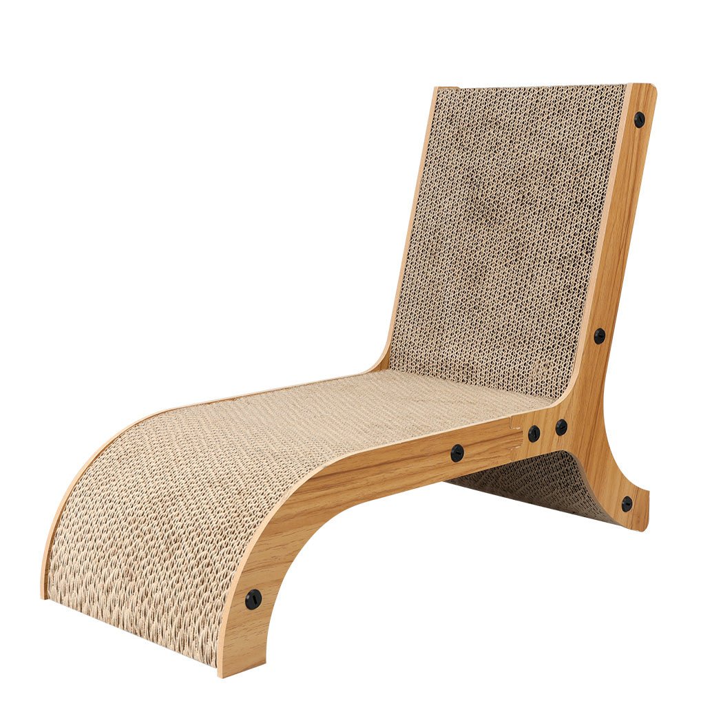 Cat Scratch Pad Cardboard Kitten Scratcher - Brown - Rivercity House & Home Co. (ABN 18 642 972 209) - Affordable Modern Furniture Australia
