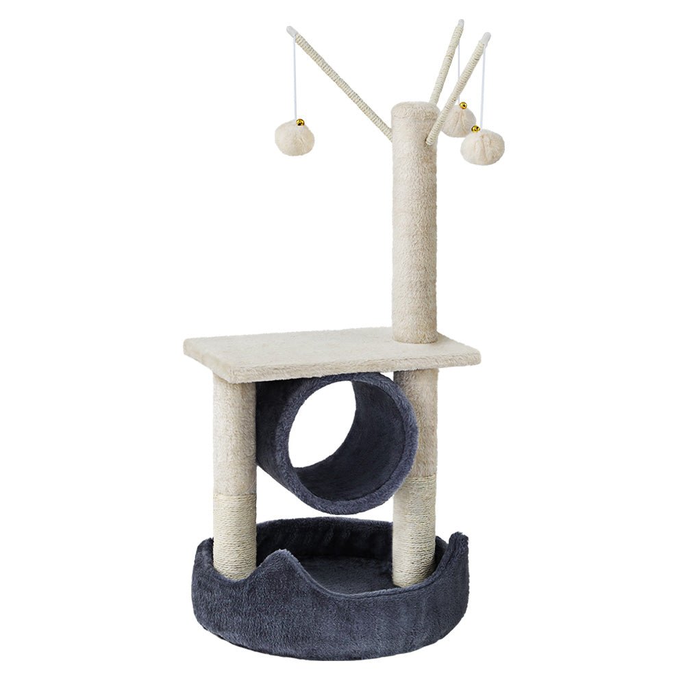 Cat Tree Scratching Post 76cm Scratcher Tower Condo House Hanging toys - Pet Care > Cat Supplies - Rivercity House & Home Co. (ABN 18 642 972 209) - Affordable Modern Furniture Australia