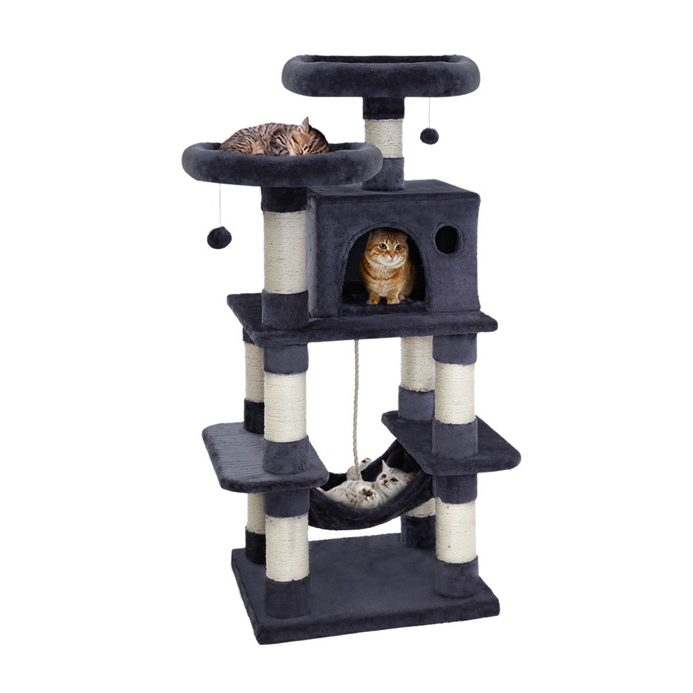 Cat Tree Trees Scratching Post Scratcher Tower Condo House Furniture Wood - Pet Care > Cat Supplies - Rivercity House & Home Co. (ABN 18 642 972 209) - Affordable Modern Furniture Australia