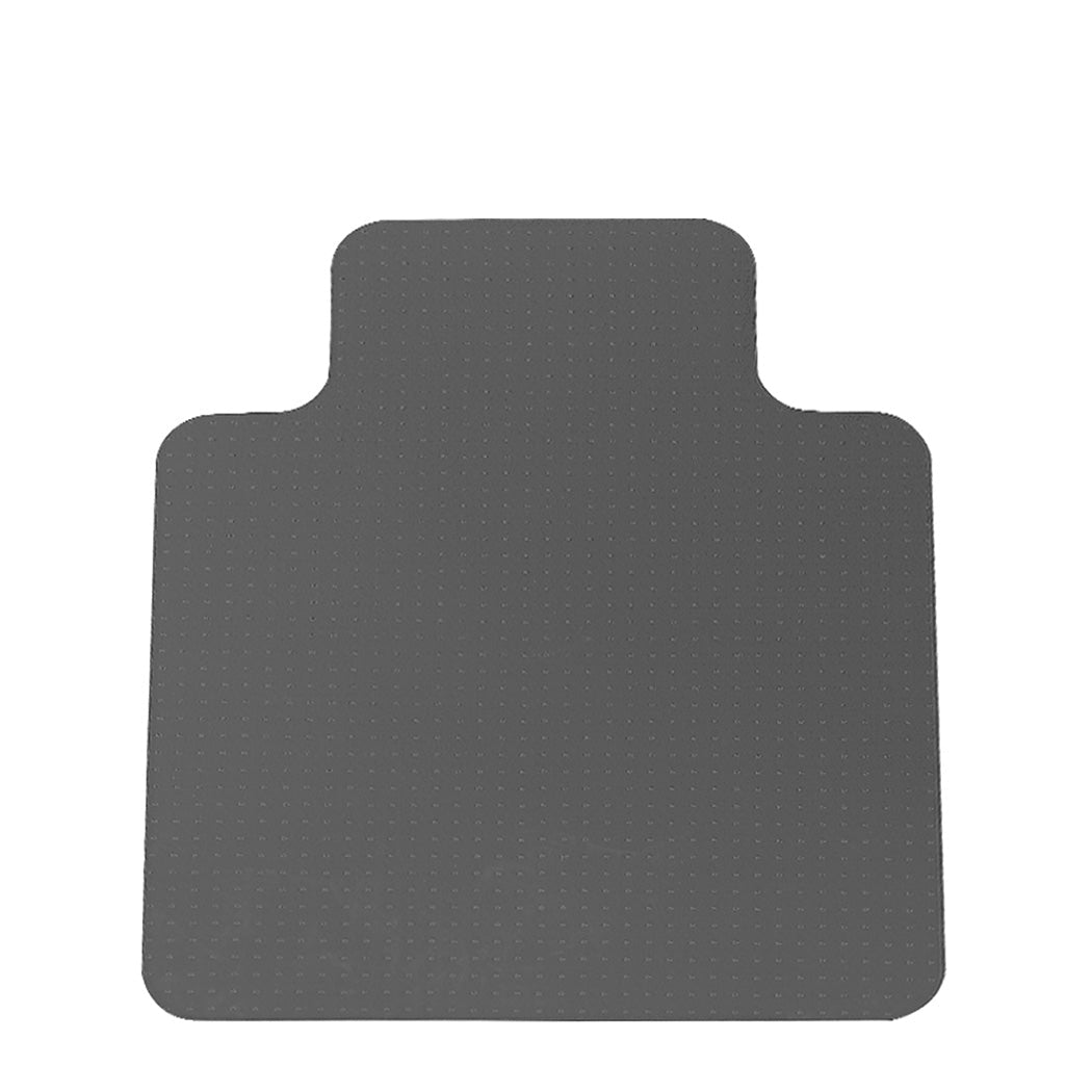 Chair Mat for Carpet and Hard Floors 135x114cm - Black/Clear - Rivercity House & Home Co. (ABN 18 642 972 209) - Affordable Modern Furniture Australia