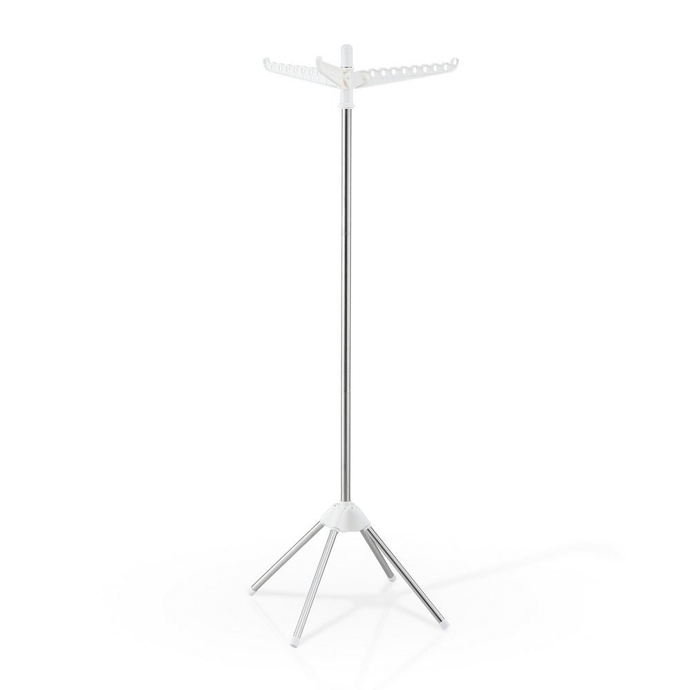 Clothes Rack Airer Rotatable Hanger Foldable 163cm - Furniture > Living Room > Coat Racks - Rivercity House & Home Co. (ABN 18 642 972 209) - Affordable Modern Furniture Australia