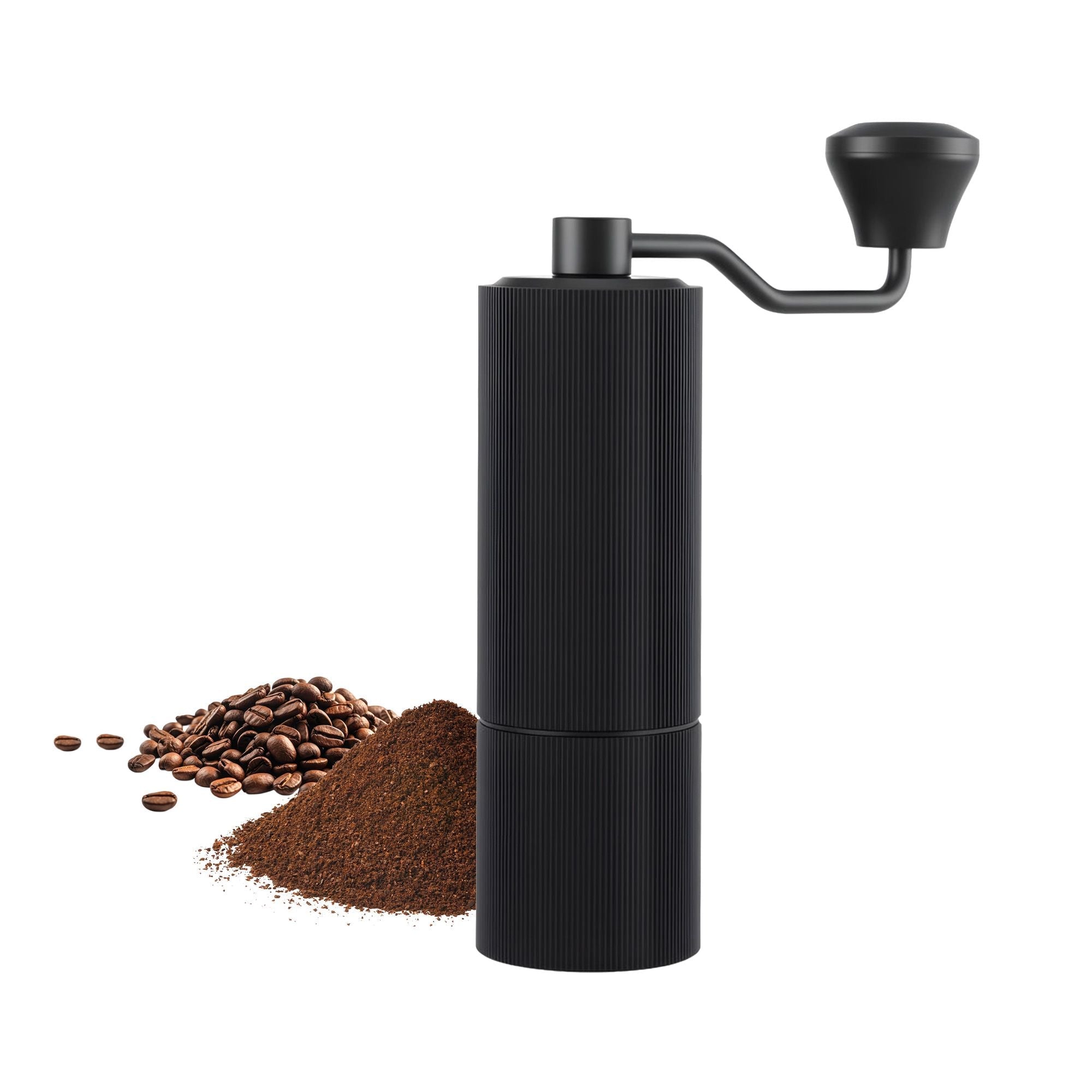 Devanti Manual Coffee Grinder with 24 Adjustable Settings | Hand Coffee Bean Burr Mill for Espresso French Press | Portable Stainless Steel Quiet Grinder with Storage Bag for Travel Camping, Black - Appliances > Kitchen Appliances > Coffee Machines & Accessories - Rivercity House & Home Co. (ABN 18 642 972 209) - Affordable Modern Furniture Australia
