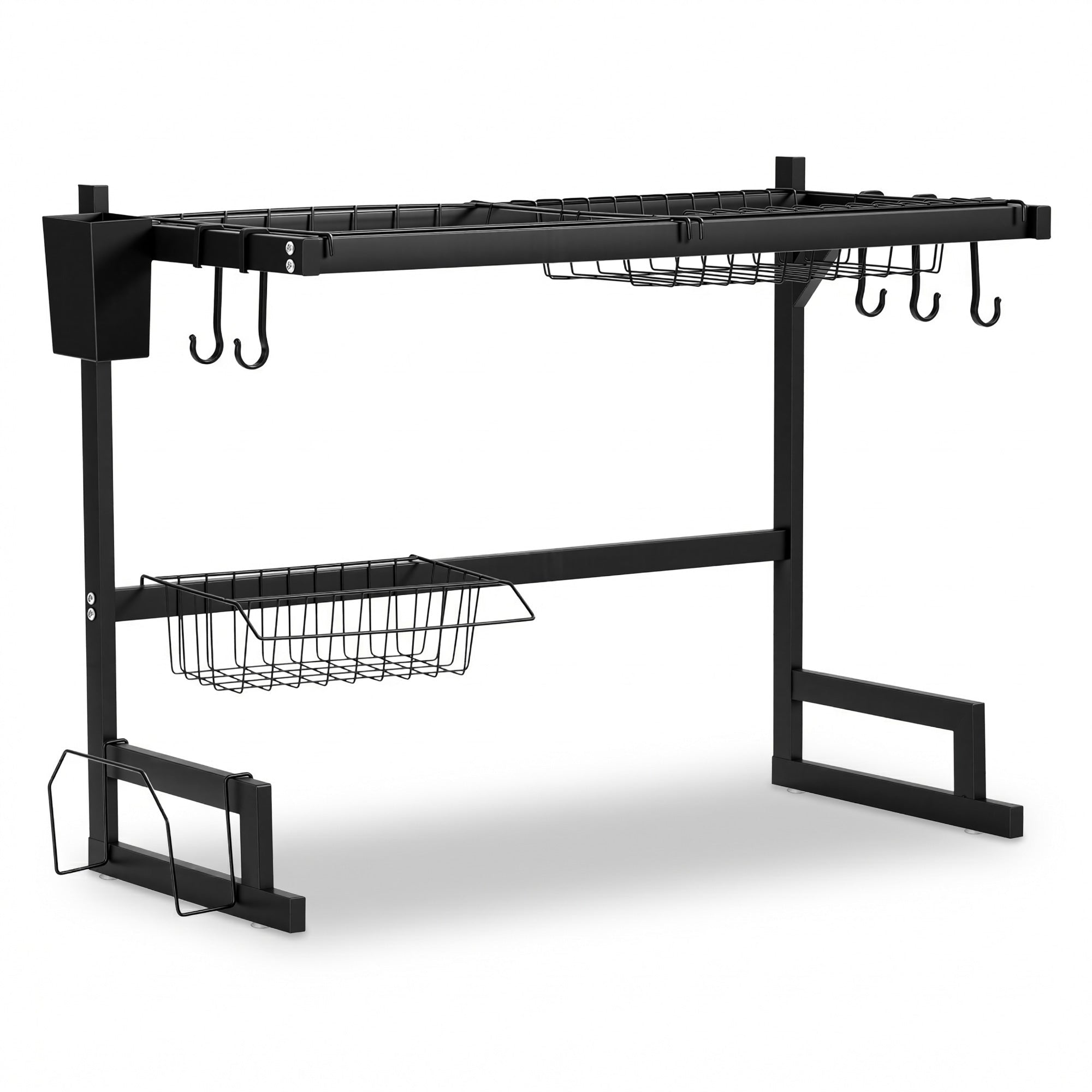 Dish Drying Rack for Kitchen Storage Organisation Kitchen Sink Organiser Dish Drainer - Home & Garden > Kitchenware > Dish Racks - Rivercity House & Home Co. (ABN 18 642 972 209) - Affordable Modern Furniture Australia