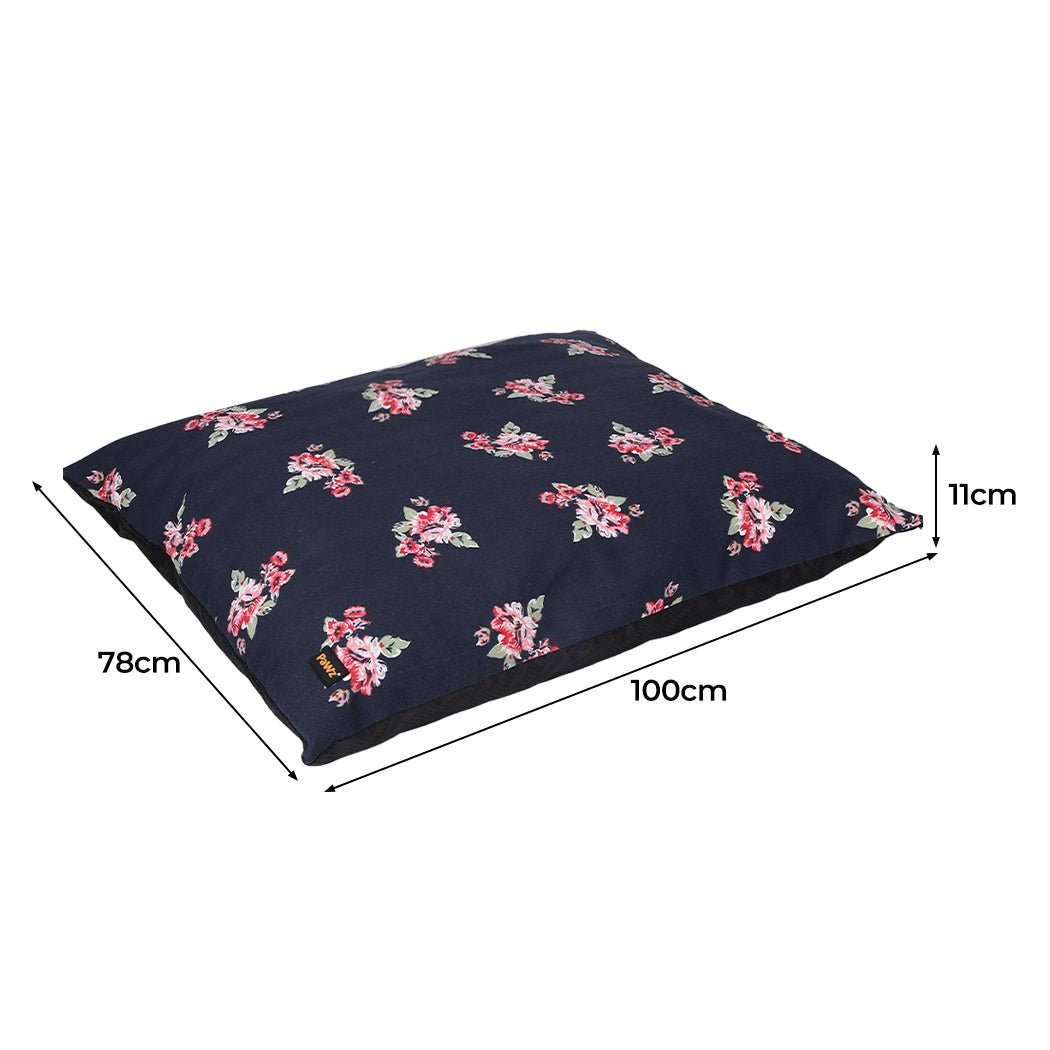 Dog Calming Washable Pet Bed Large - Navy - Rivercity House & Home Co. (ABN 18 642 972 209) - Affordable Modern Furniture Australia