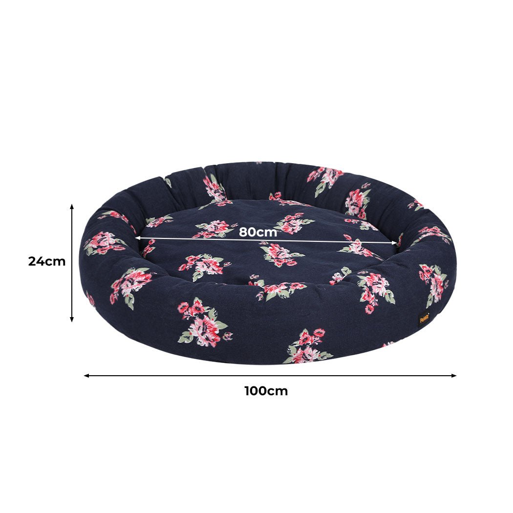 Dog Calming XXL Washable Pet Bed - Navy - Rivercity House & Home Co. (ABN 18 642 972 209) - Affordable Modern Furniture Australia