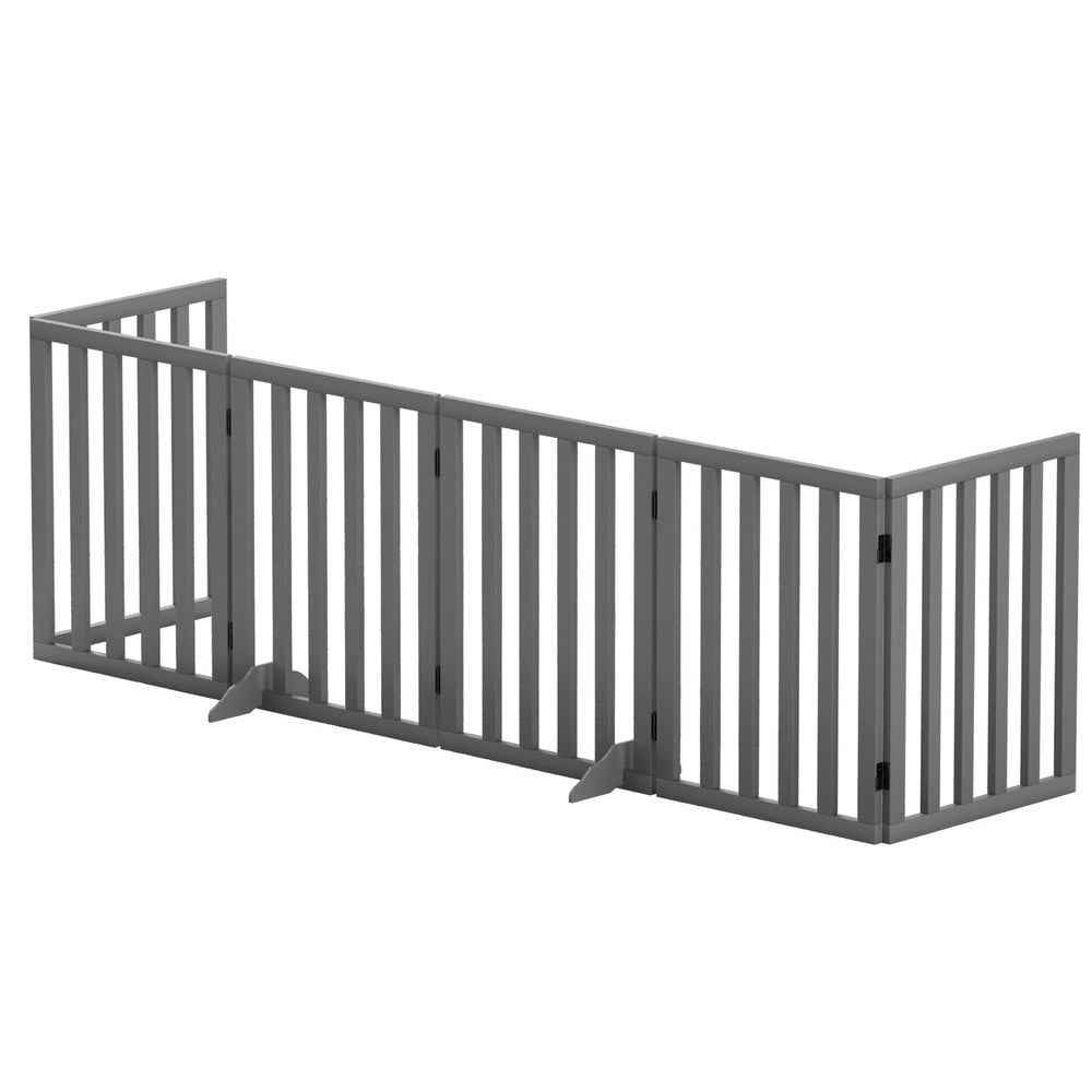 Dog Playpen Enclosure 6 Panel Pet Fence Wooden Play Pen - Pet Care > Dog Supplies - Rivercity House & Home Co. (ABN 18 642 972 209) - Affordable Modern Furniture Australia