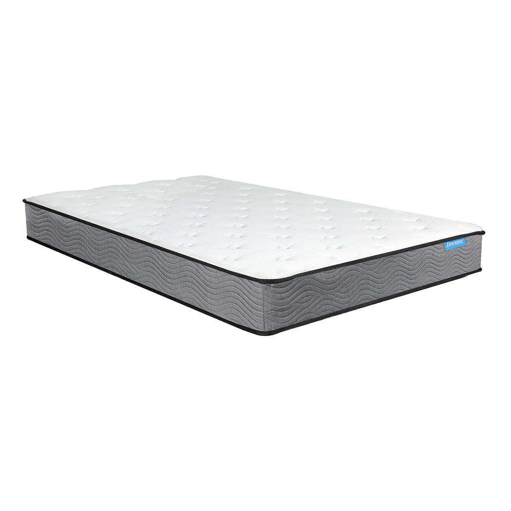 Double Pocket Spring Mattress Extra Firm 23cm - White - Rivercity House & Home Co. (ABN 18 642 972 209) - Affordable Modern Furniture Australia