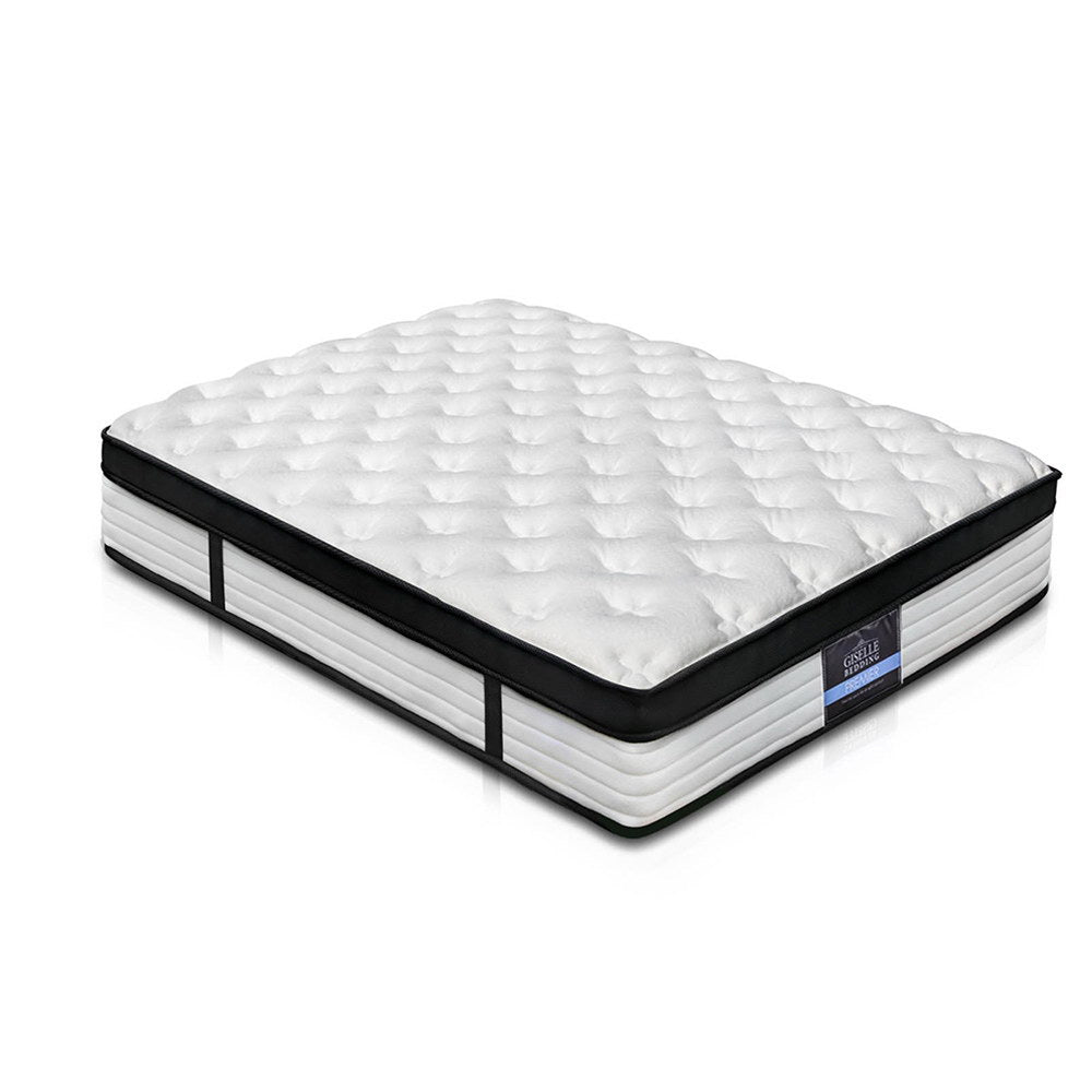 Double Size | Devon Euro Top Pocket Spring Mattress (Medium) - Rivercity House & Home Co. (ABN 18 642 972 209) - Affordable Modern Furniture Australia