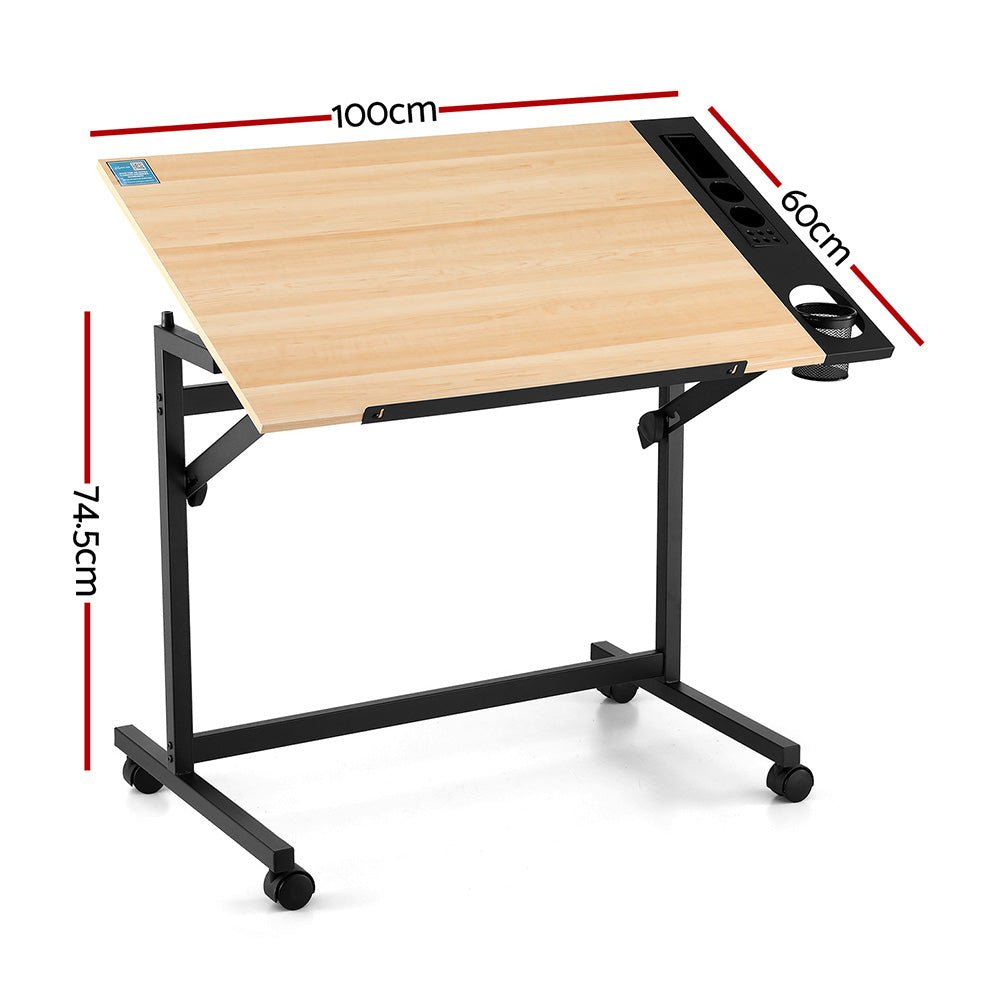Drafting Table Drawing Desk Art Desk Multi - Functional Craft Drawing Table - Furniture > Office > Desks - Rivercity House & Home Co. (ABN 18 642 972 209) - Affordable Modern Furniture Australia