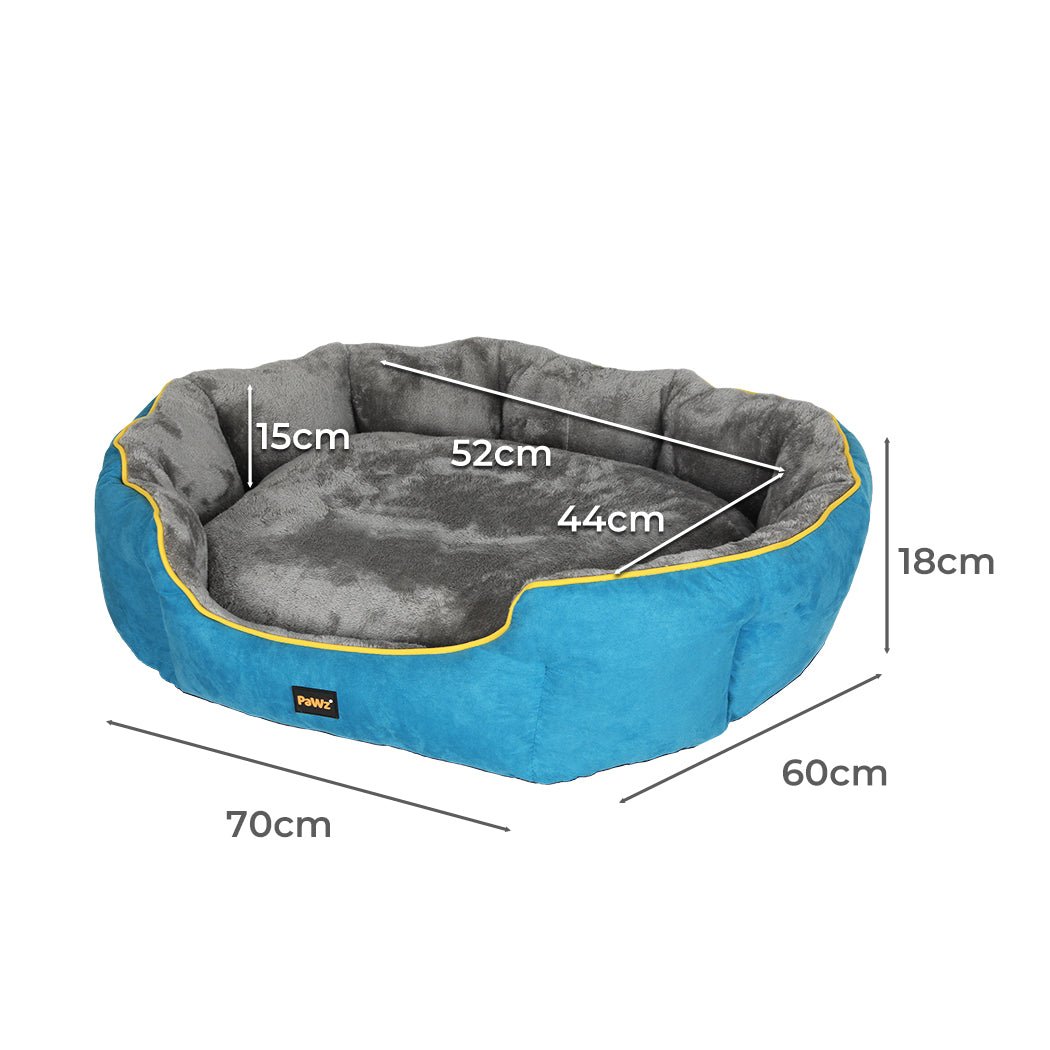 Electric Heated Pet Bed Medium Size - Blue - Rivercity House & Home Co. (ABN 18 642 972 209) - Affordable Modern Furniture Australia