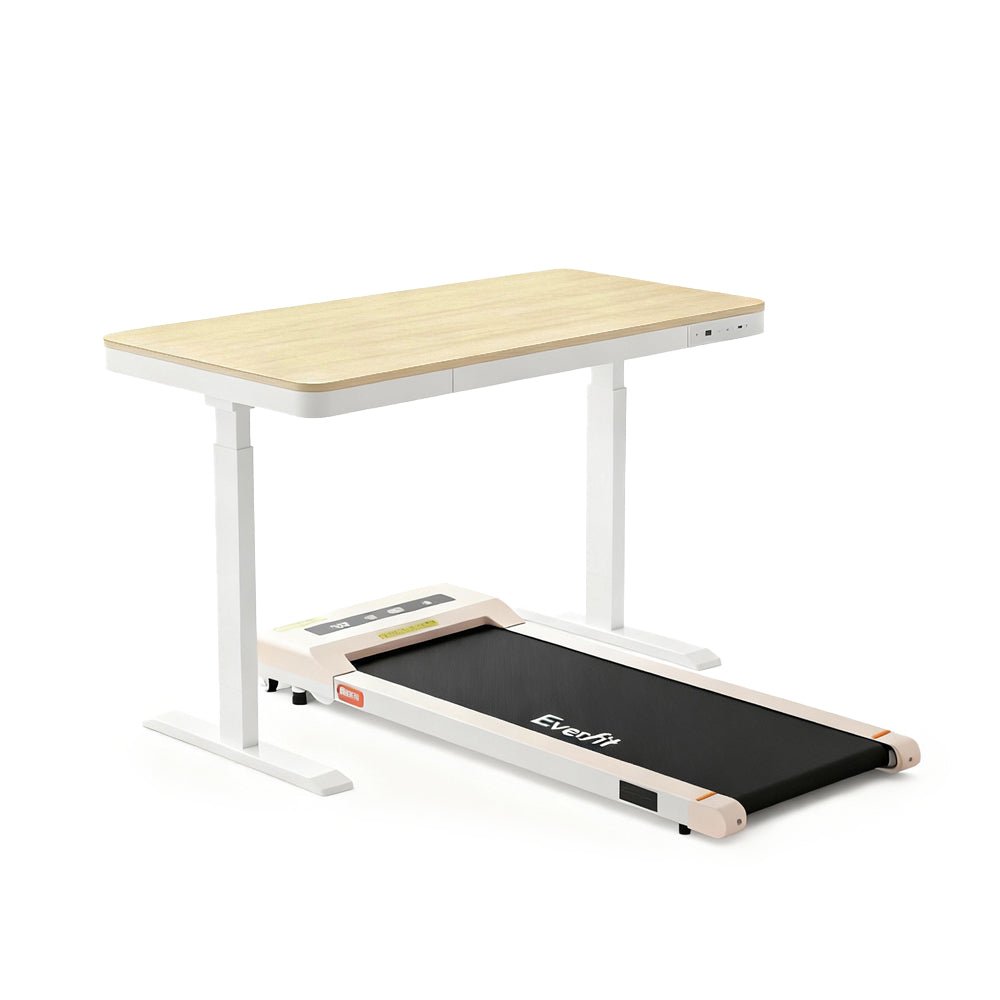 Electric Treadmill with 120cm Automatic Standing Desk Walking Pad 360mm - Furniture > Office > Desks - Rivercity House & Home Co. (ABN 18 642 972 209) - Affordable Modern Furniture Australia