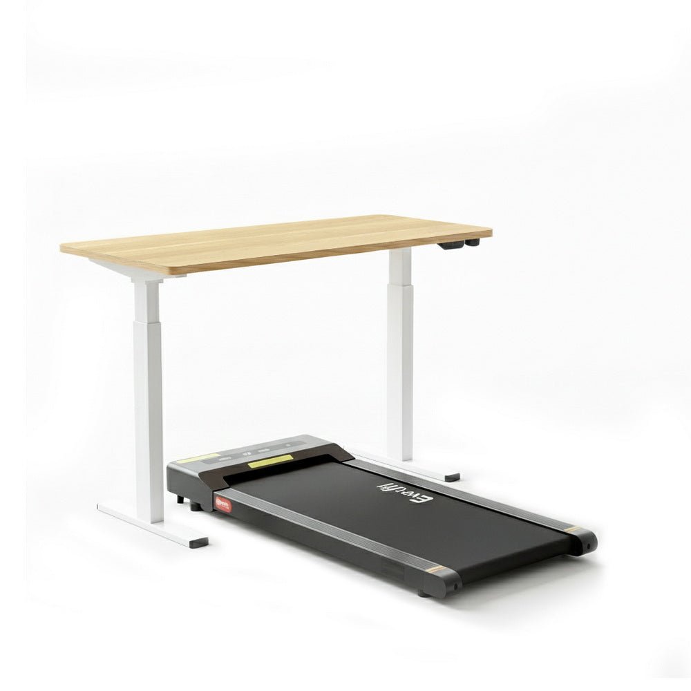 Electric Treadmill with 140cm Automatic Standing Desk Walking Pad 400mm - Furniture > Office > Desks - Rivercity House & Home Co. (ABN 18 642 972 209) - Affordable Modern Furniture Australia