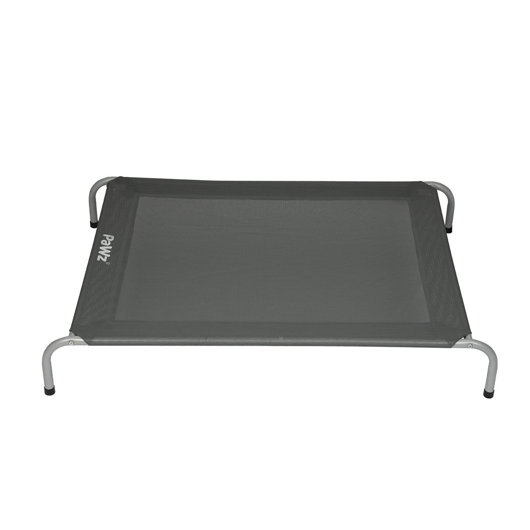 Elevated Large Trampoline Pet Bed for Dogs - Grey - Rivercity House & Home Co. (ABN 18 642 972 209) - Affordable Modern Furniture Australia
