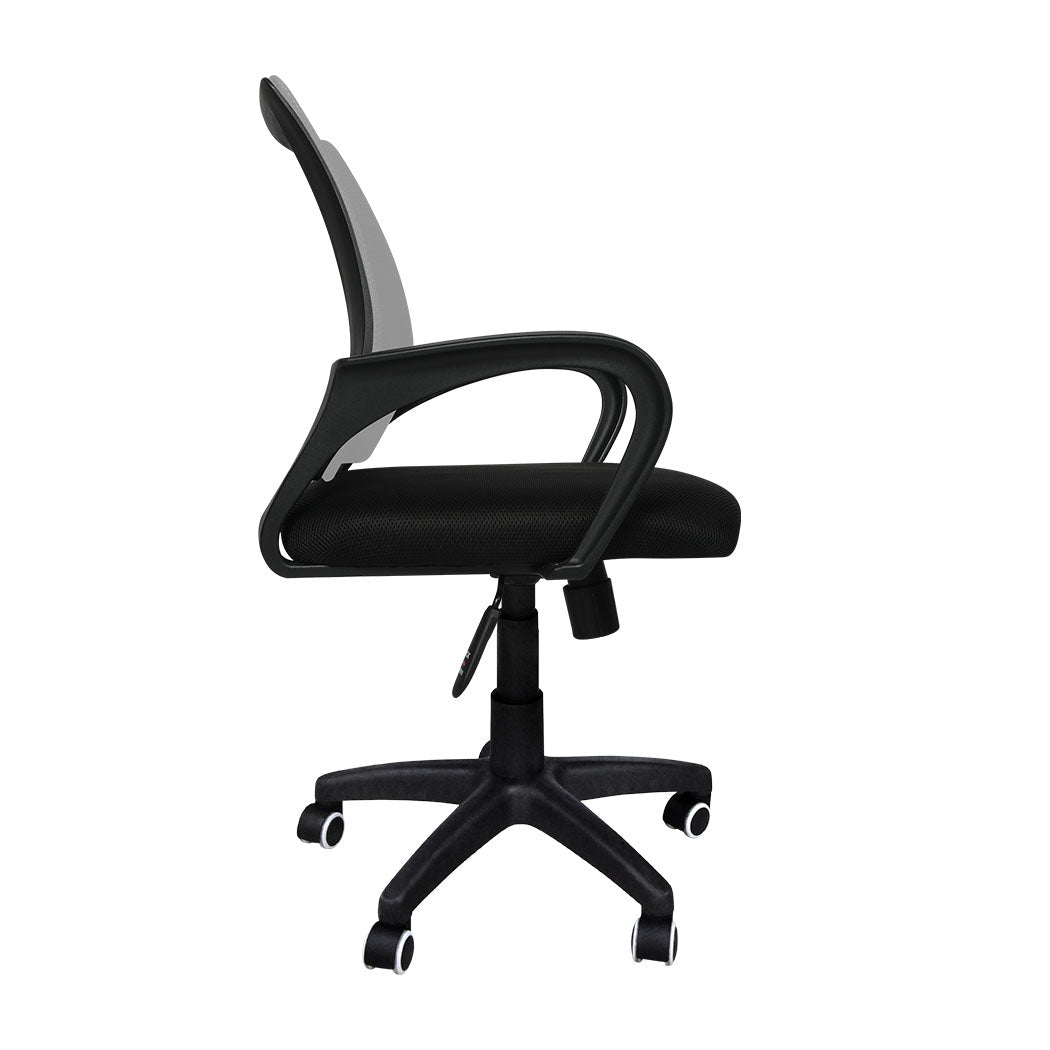 Ergonomic Office Gaming Computer Chair with Mesh Back - Grey - Rivercity House & Home Co. (ABN 18 642 972 209) - Affordable Modern Furniture Australia