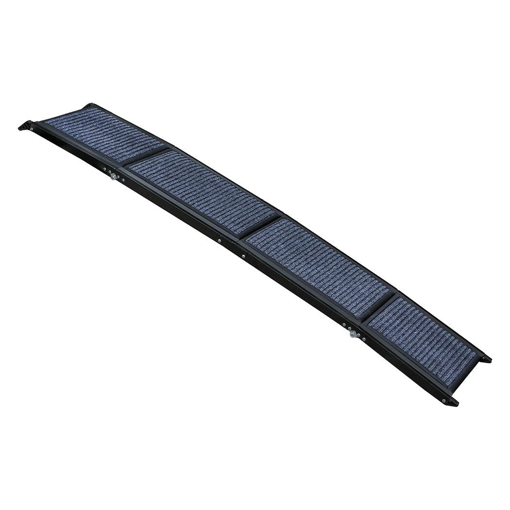 Extra - Long Foldable Dog Ramp with Anti - Slip Surface - Navy - Rivercity House & Home Co. (ABN 18 642 972 209) - Affordable Modern Furniture Australia