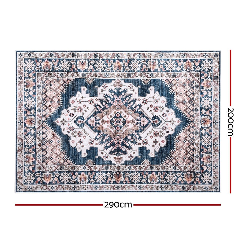 Floor Rug 200X290cm Large Washable Persian Area Rug Living Room Carpet - Home & Garden > Rugs > Floor Rugs - Rivercity House & Home Co. (ABN 18 642 972 209) - Affordable Modern Furniture Australia