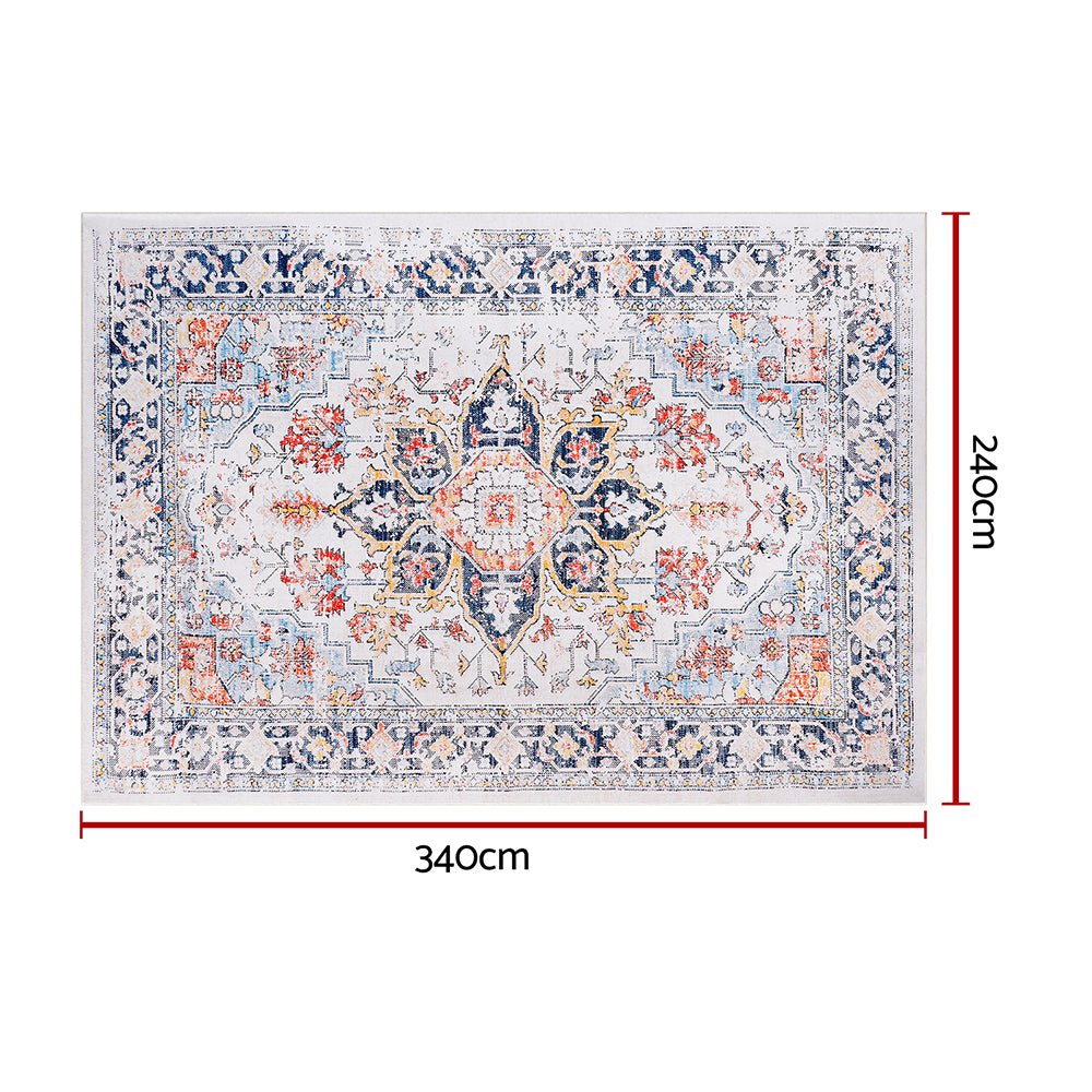 Floor Rug 240x340cm Large Washable Carpet - Home & Garden > Rugs > Floor Rugs - Rivercity House & Home Co. (ABN 18 642 972 209) - Affordable Modern Furniture Australia