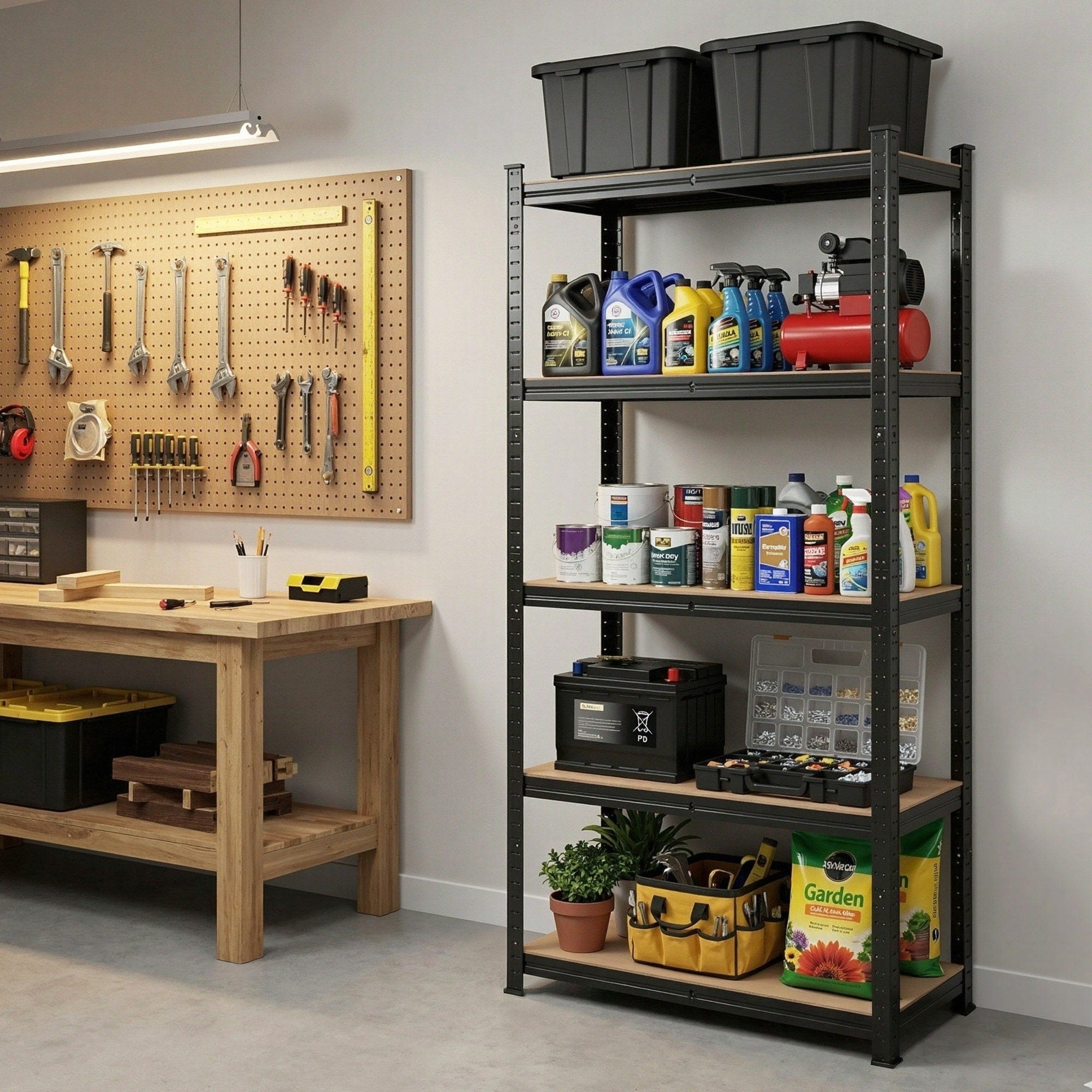 Garage Shelving 1.5X0.7m Warehouse Shelves Storage Rack Pallet Racking - Tools > Tools Storage > Wall Storage Racks - Rivercity House & Home Co. (ABN 18 642 972 209) - Affordable Modern Furniture Australia