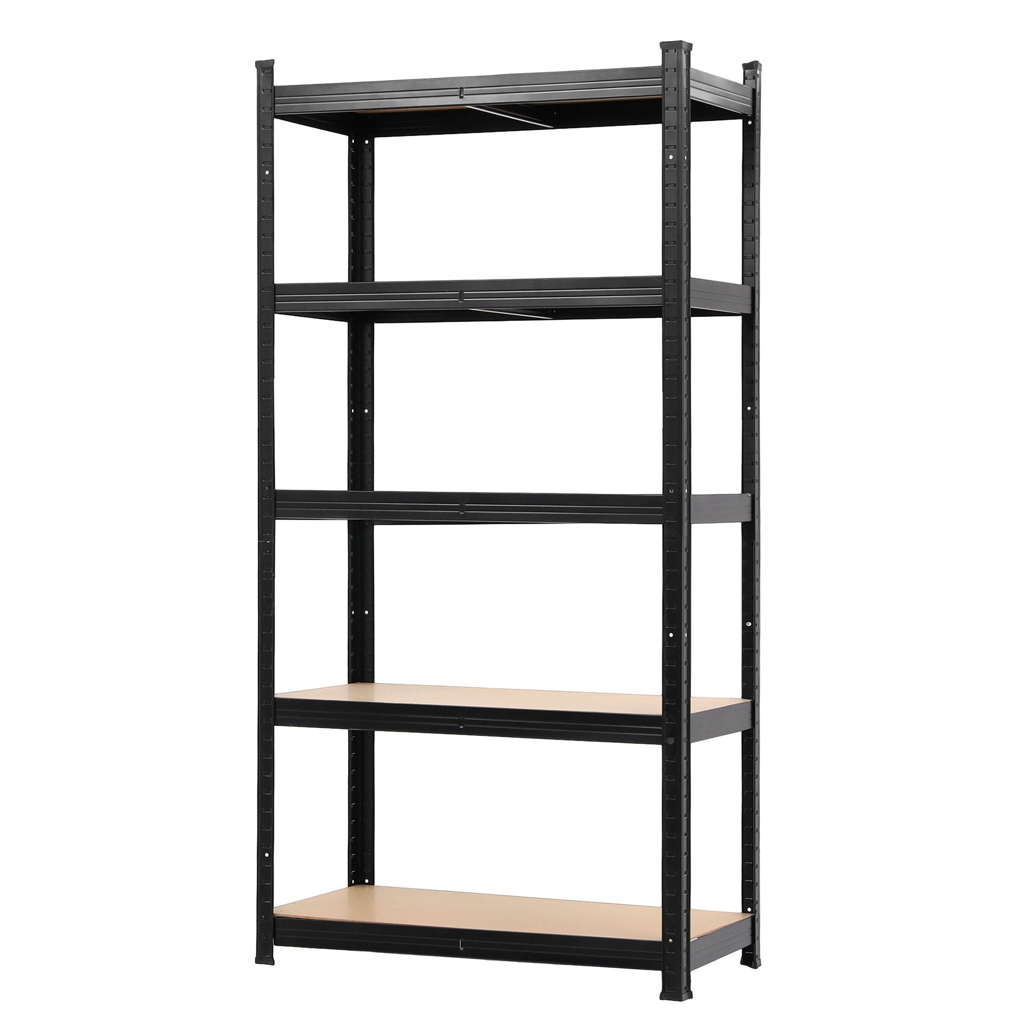 Garage Shelving 1.6X0.8m Warehouse Shelves Storage Rack Pallet Racking Black - Tools > Tools Storage > Wall Storage Racks - Rivercity House & Home Co. (ABN 18 642 972 209) - Affordable Modern Furniture Australia
