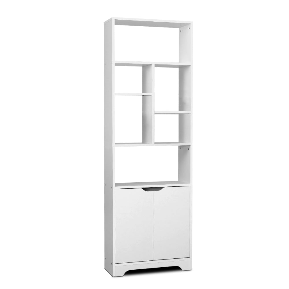 Geom Display Shelf White - Rivercity House & Home Co. (ABN 18 642 972 209) - Affordable Modern Furniture Australia