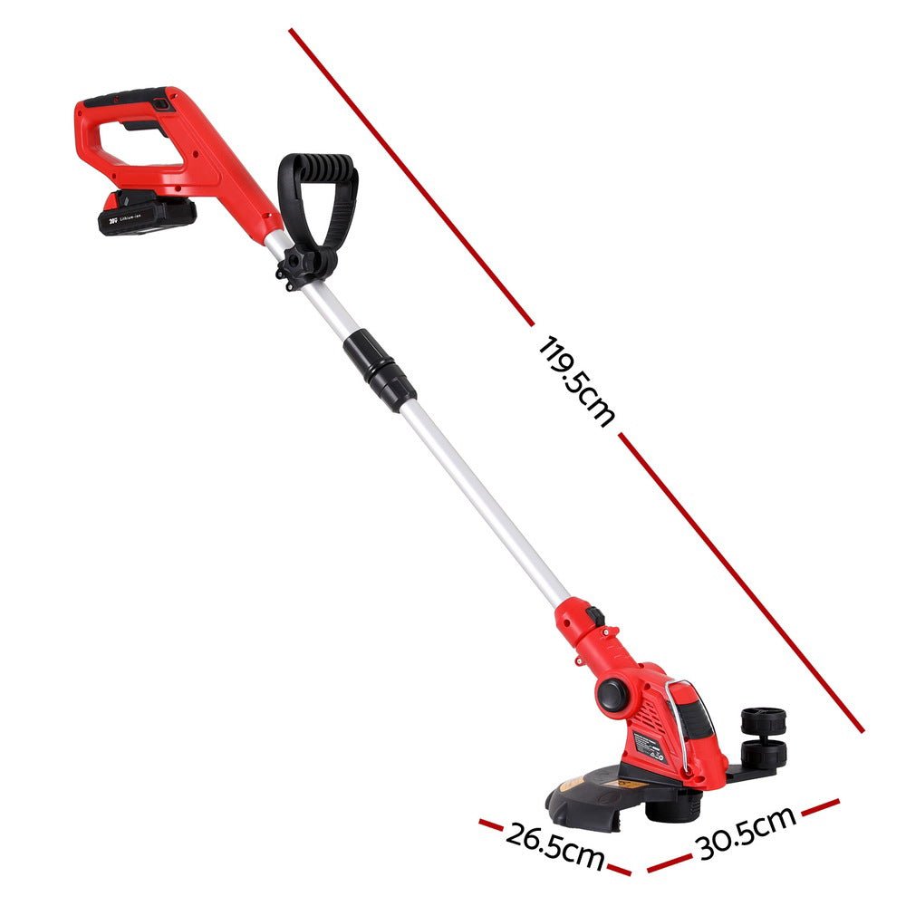 Giantz 20V Cordless Line Trimmer Lawn Whipper Grass Snipper - Home & Garden > Garden Tools > Gardening Tools - Rivercity House & Home Co. (ABN 18 642 972 209) - Affordable Modern Furniture Australia