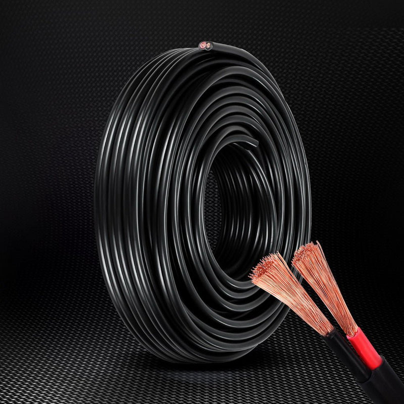 Giantz 3MM 10M Twin Core Wire Electrical Cable Extension Car 450V 2 Sheath - Auto Accessories > Auto Accessories Others - Rivercity House & Home Co. (ABN 18 642 972 209) - Affordable Modern Furniture Australia