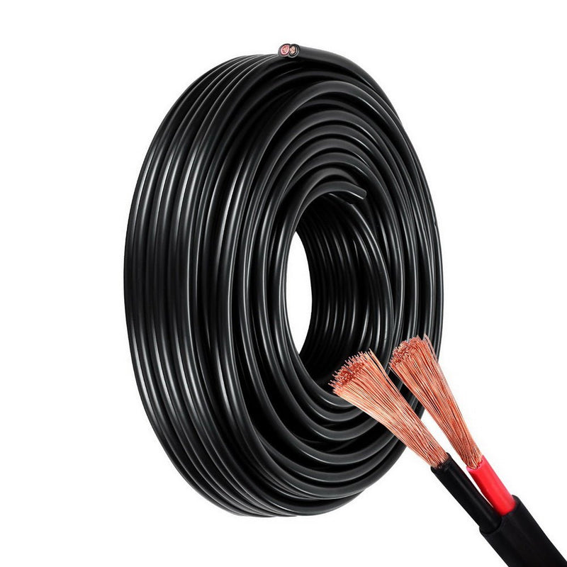 Giantz 3MM 10M Twin Core Wire Electrical Cable Extension Car 450V 2 Sheath - Auto Accessories > Auto Accessories Others - Rivercity House & Home Co. (ABN 18 642 972 209) - Affordable Modern Furniture Australia