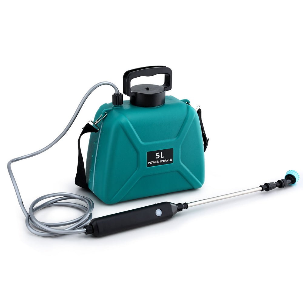 Giantz Weed Sprayer Garden Sprayer USB Charging Electric Shoulder Sprayer 5L - Home & Garden > Garden Tools > Herbicides - Rivercity House & Home Co. (ABN 18 642 972 209) - Affordable Modern Furniture Australia