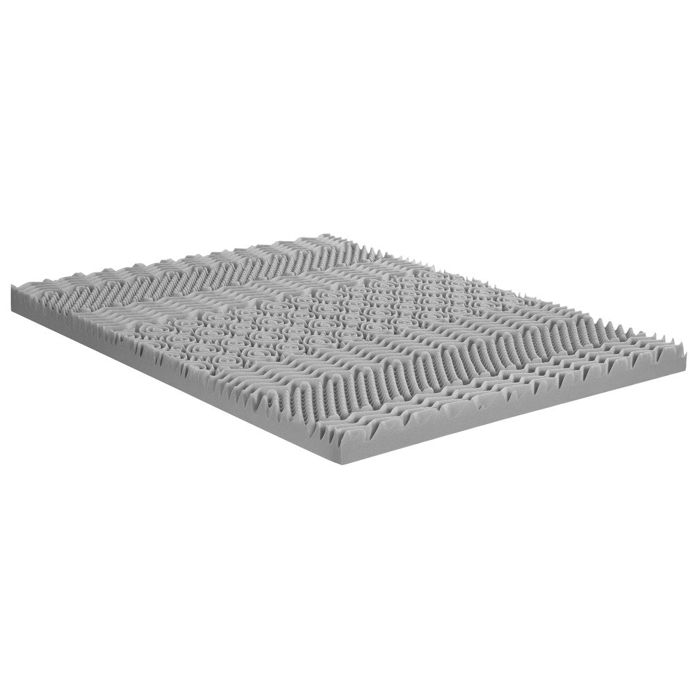 Giselle Bedding 8cm Memory Foam Mattress Topper 7 - Zone Graphite King - Furniture > Mattresses > Mattress Toppers - Rivercity House & Home Co. (ABN 18 642 972 209) - Affordable Modern Furniture Australia