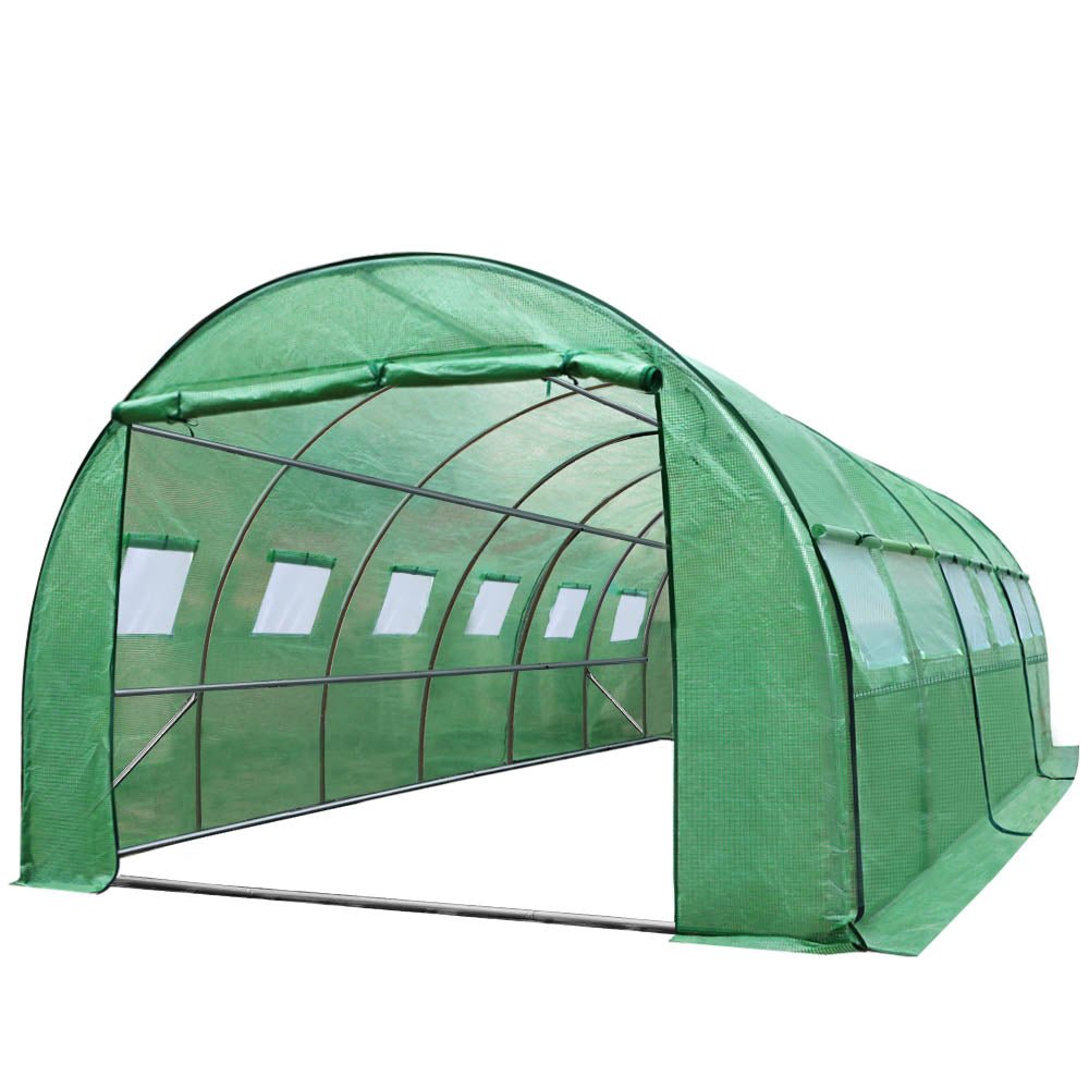 Greenhouse 6MX3M Garden Shed Green House Storage Tunnel Plant Grow - Home & Garden > Green Houses - Rivercity House & Home Co. (ABN 18 642 972 209) - Affordable Modern Furniture Australia