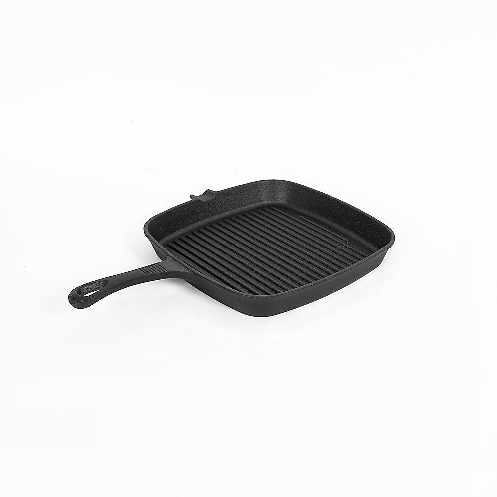 Grill Plate Non Stick Frying Pan Fry - Home & Garden > Kitchenware > Kitchen Utensils - Rivercity House & Home Co. (ABN 18 642 972 209) - Affordable Modern Furniture Australia