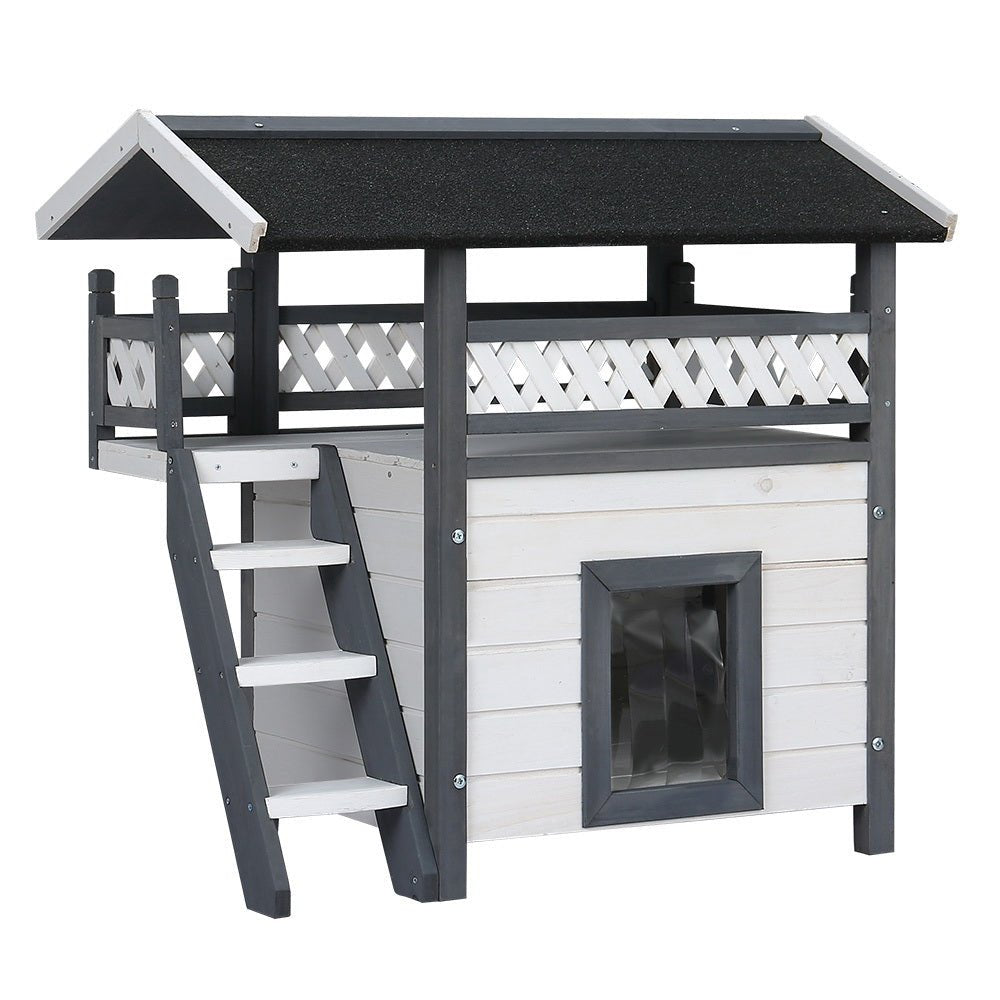 House Shelter Outdoor Wooden Small Dog Pet Houses Kennel - Pet Care > Coops & Hutches - Rivercity House & Home Co. (ABN 18 642 972 209) - Affordable Modern Furniture Australia