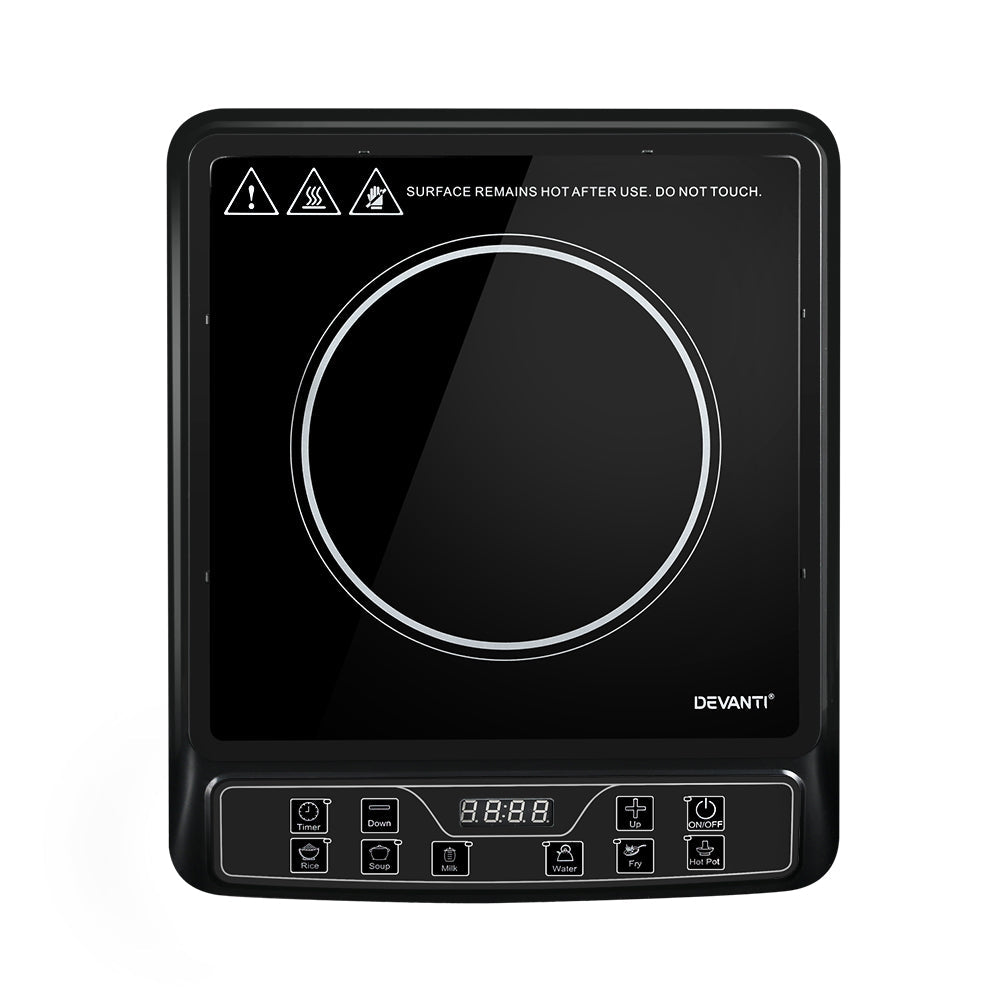 Induction Cooktop 30cm Portable Cooker - Appliances > Kitchen Appliances > Cooktops & Stoves - Rivercity House & Home Co. (ABN 18 642 972 209) - Affordable Modern Furniture Australia