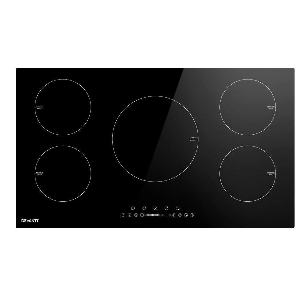 Induction Cooktop 90cm Electric Cooker - Appliances > Kitchen Appliances > Cooktops & Stoves - Rivercity House & Home Co. (ABN 18 642 972 209) - Affordable Modern Furniture Australia