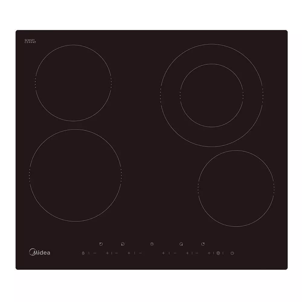Induction Cooktop Midea 60cm Black Schott Ceran Glass - Appliances > Kitchen Appliances > Cooktops & Stoves - Rivercity House & Home Co. (ABN 18 642 972 209) - Affordable Modern Furniture Australia
