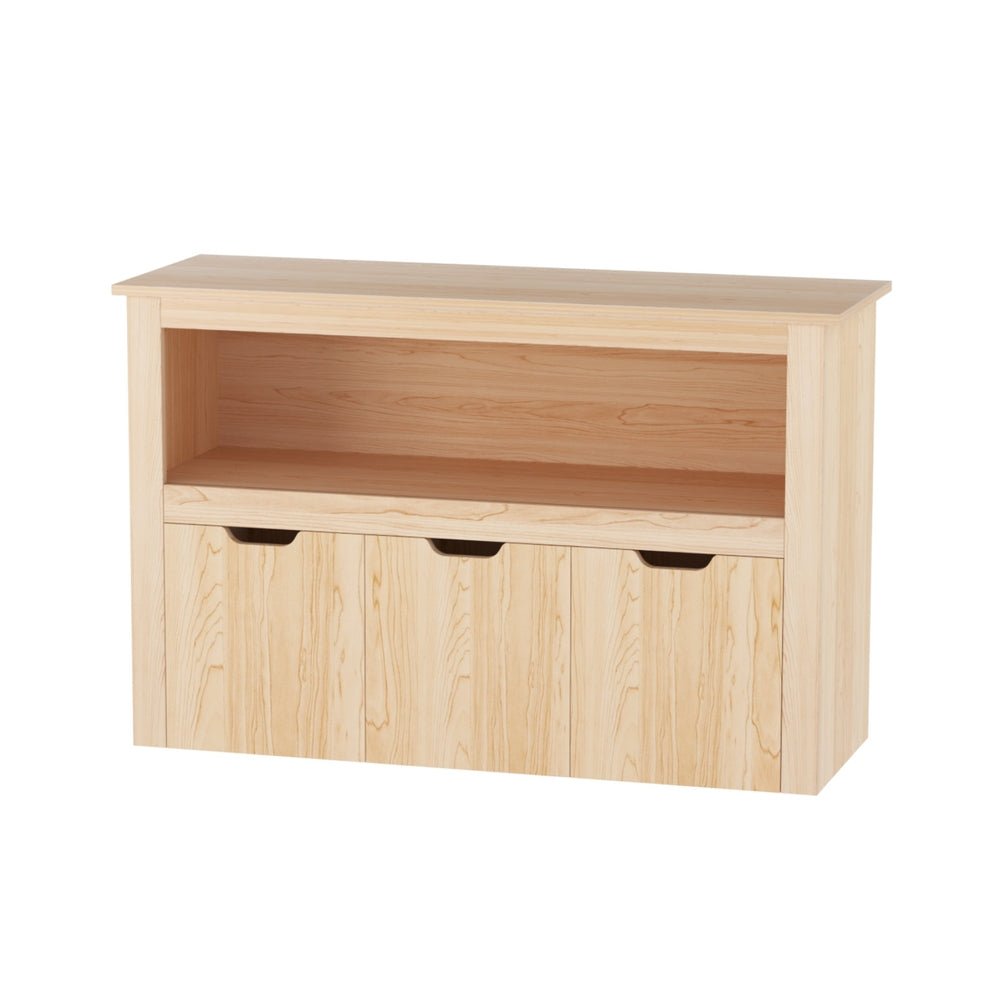 Kids Bookshelf 3 Drawers Storage Children Bookcase Toy Organiser Display Wooden - Furniture > Living Room > Bookcases & Shelves - Rivercity House & Home Co. (ABN 18 642 972 209) - Affordable Modern Furniture Australia