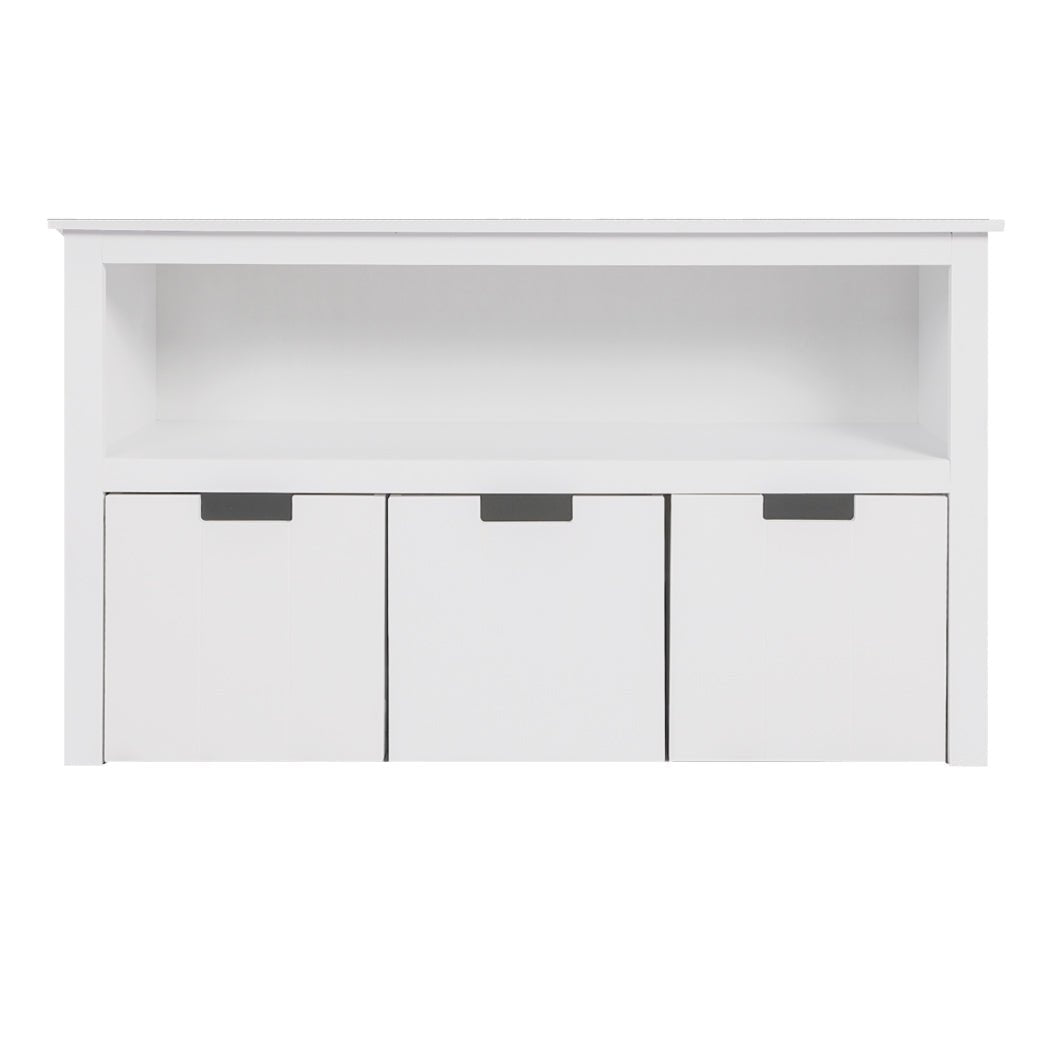Kids Toy Storage Unit Organizer with Drawers and Shelves - White - Rivercity House & Home Co. (ABN 18 642 972 209) - Affordable Modern Furniture Australia