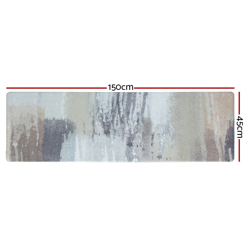 Kitchen Mat 45x150cm PVC Floor Rug Carpet Non - slip Lydia - Home & Garden > Rugs > Floor Rugs - Rivercity House & Home Co. (ABN 18 642 972 209) - Affordable Modern Furniture Australia