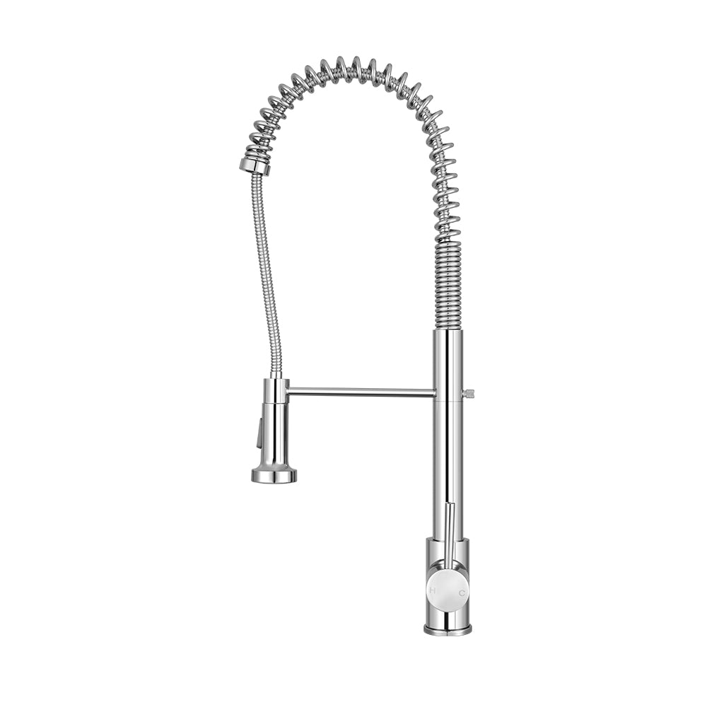 Kitchen Mixer Tap Pull Down 2 Modes Sink Faucet Basin Laundry Chrome - Furniture > Bathroom > Tap & Sink Accessories - Rivercity House & Home Co. (ABN 18 642 972 209) - Affordable Modern Furniture Australia