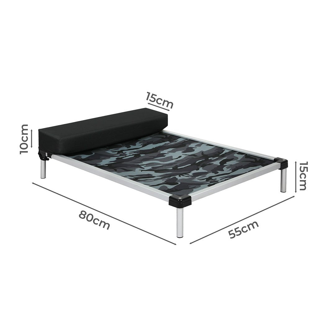 Large Pet Trampoline with Aluminium Frame - Camouflage - Rivercity House & Home Co. (ABN 18 642 972 209) - Affordable Modern Furniture Australia