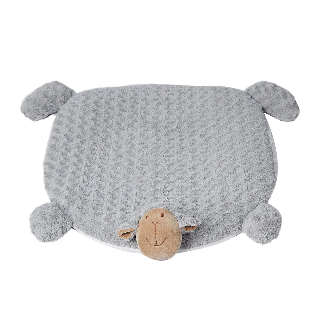 Medium Calming Pet Bed with Squeaky Toy - Grey - Rivercity House & Home Co. (ABN 18 642 972 209) - Affordable Modern Furniture Australia
