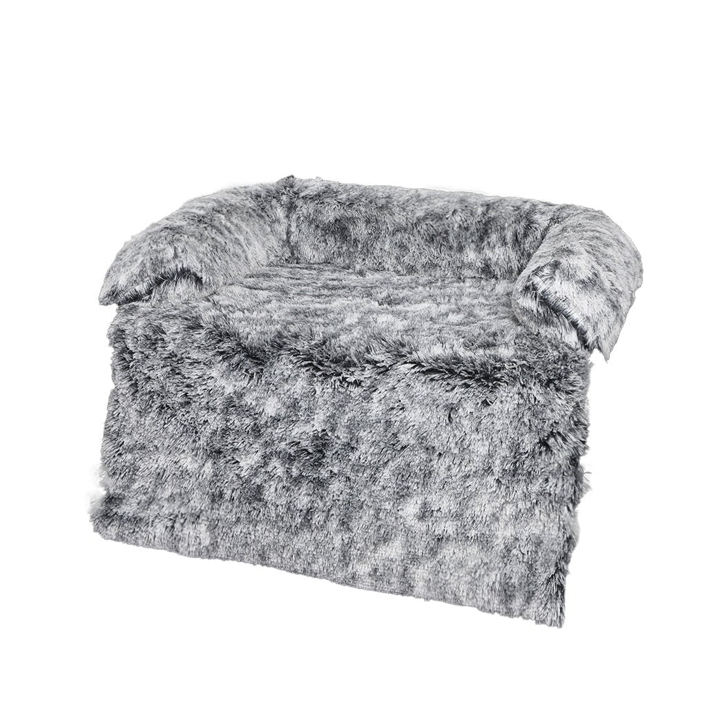 Medium Pet Protector Sofa Cover with Bolster - Charcoal - Rivercity House & Home Co. (ABN 18 642 972 209) - Affordable Modern Furniture Australia