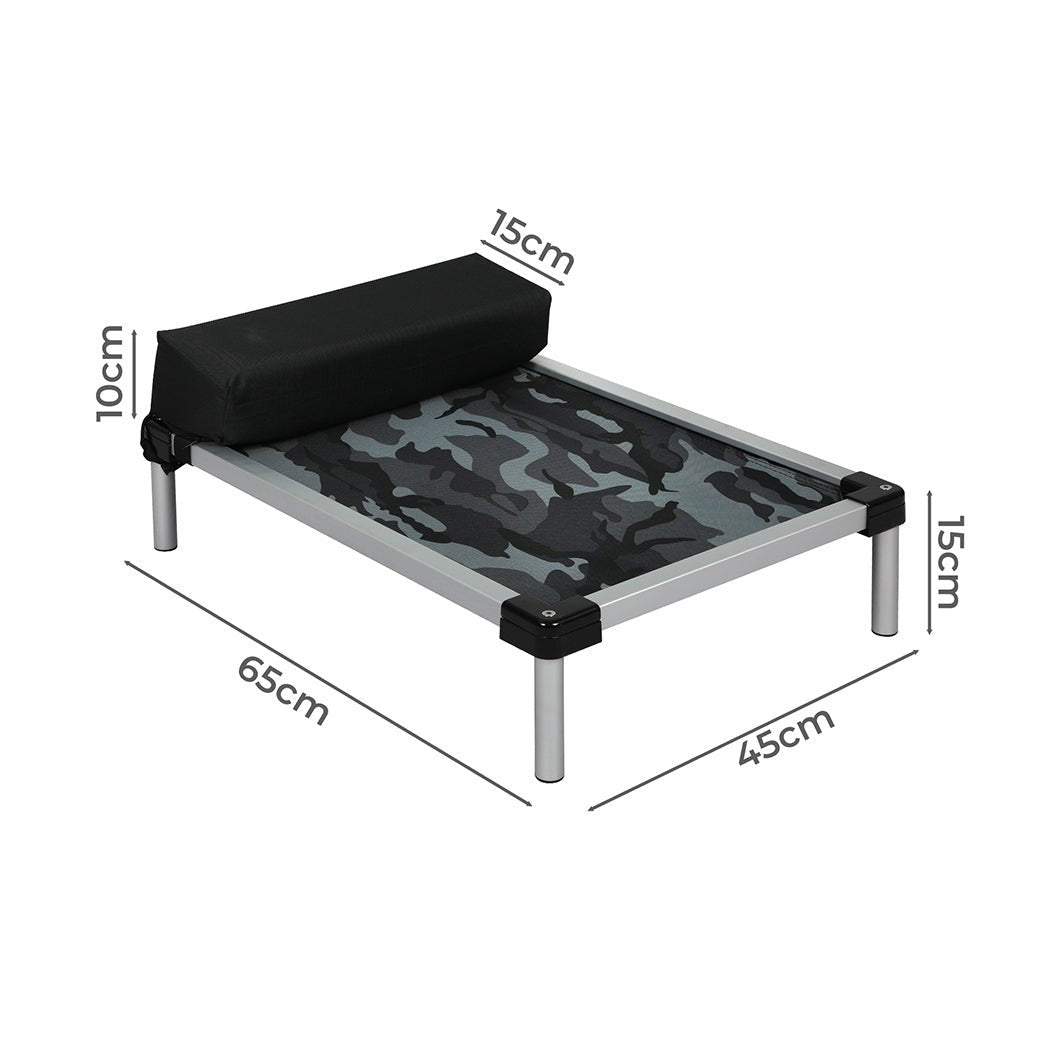Medium Pet Trampoline with Aluminium Frame - Camouflage - Rivercity House & Home Co. (ABN 18 642 972 209) - Affordable Modern Furniture Australia