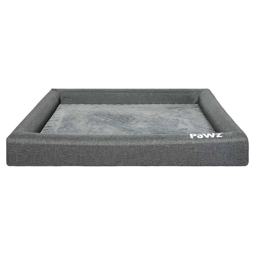 Memory Foam XXL Calming Dog Bed - Grey - Rivercity House & Home Co. (ABN 18 642 972 209) - Affordable Modern Furniture Australia