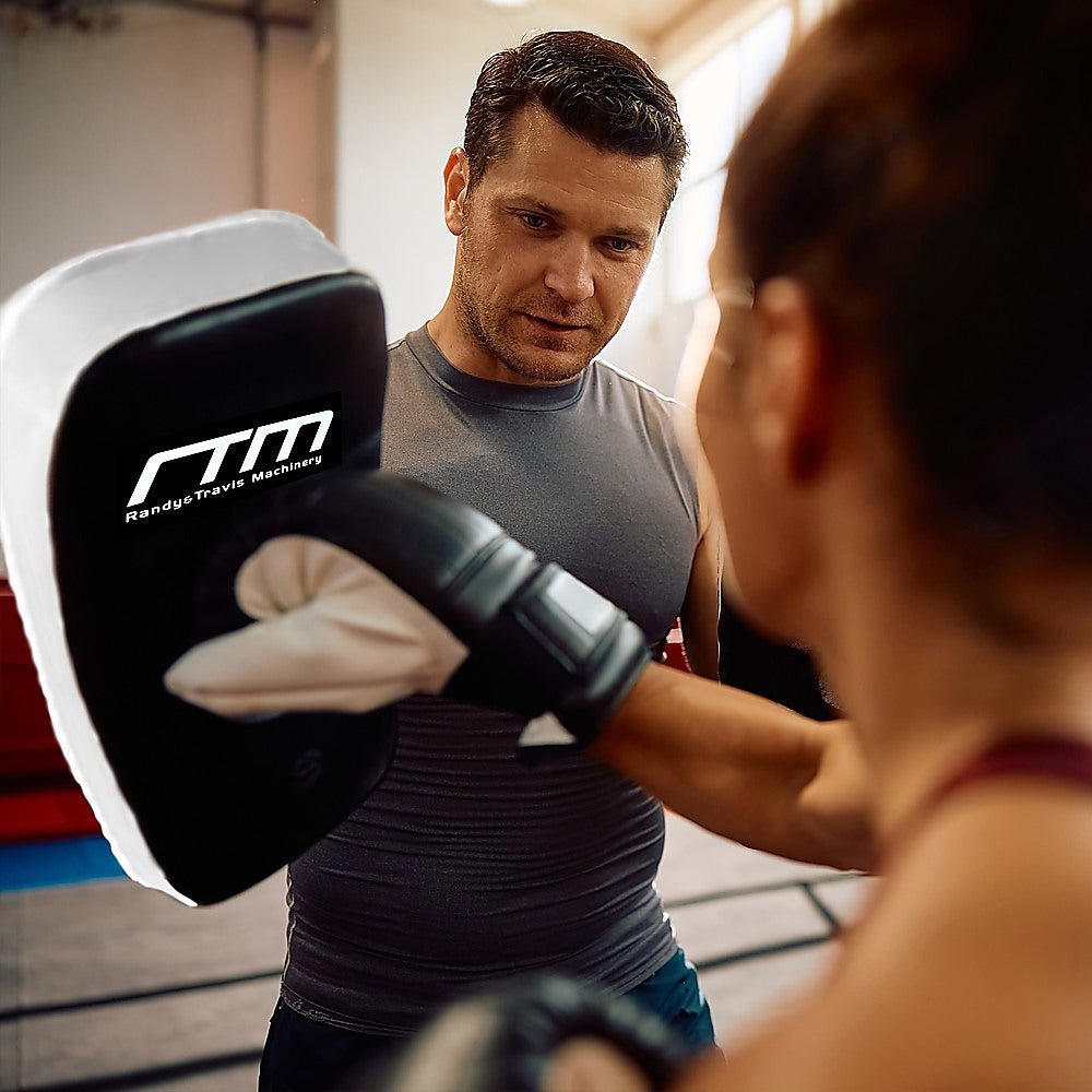 MMA Kick Boxing Pad Strike Shield MMA Thai Focus Arm Punching Bag Muay Thai - Sports & Fitness - Rivercity House & Home Co. (ABN 18 642 972 209) - Affordable Modern Furniture Australia