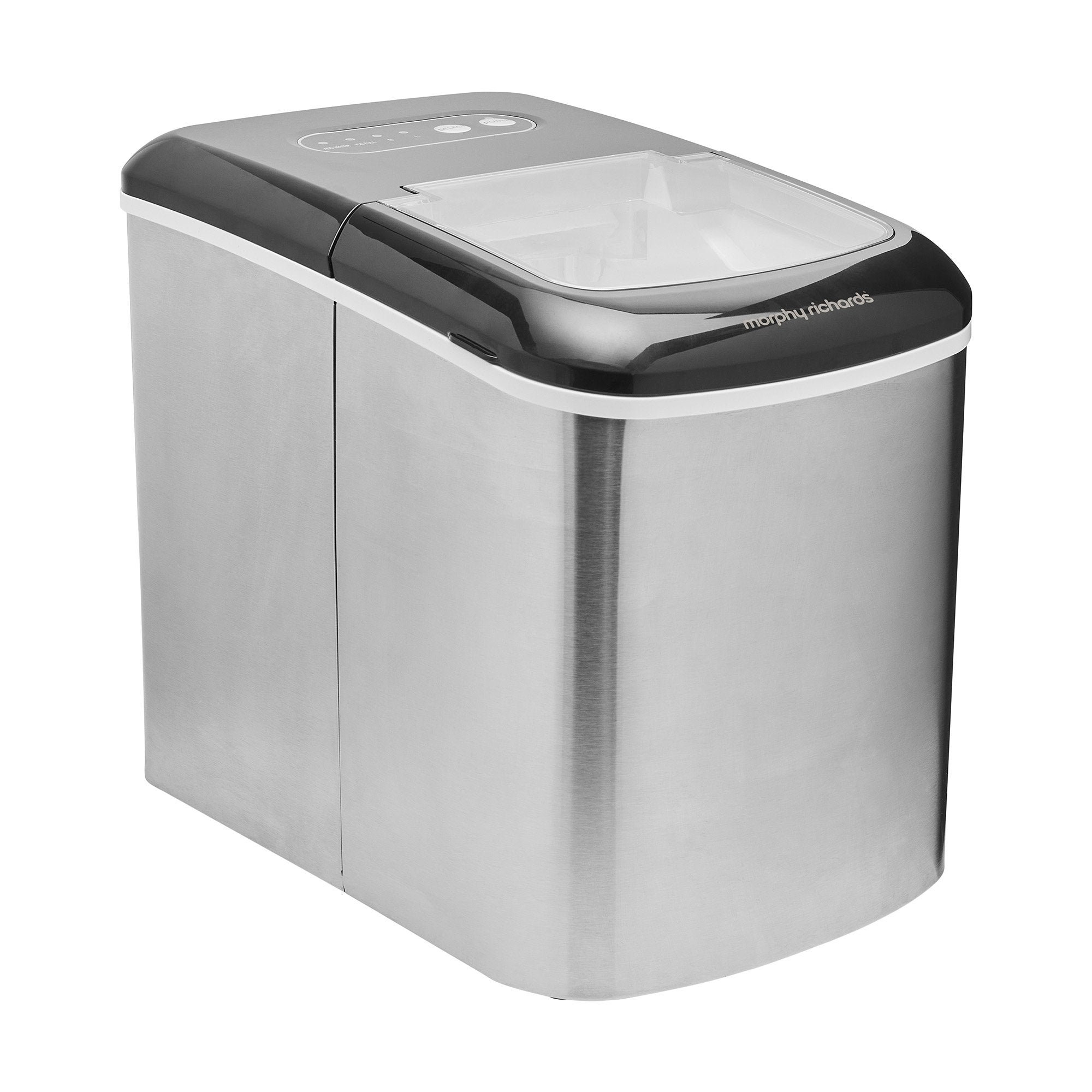 Morphy Richards 15kg Ice Maker in Stainless Steel - Appliances > Kitchen Appliances > Ice Makers - Rivercity House & Home Co. (ABN 18 642 972 209) - Affordable Modern Furniture Australia