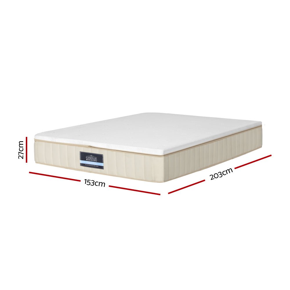Nova Series Flippable Layer Mattress 27cm Thick - Queen - Furniture > Mattresses - Rivercity House & Home Co. (ABN 18 642 972 209) - Affordable Modern Furniture Australia